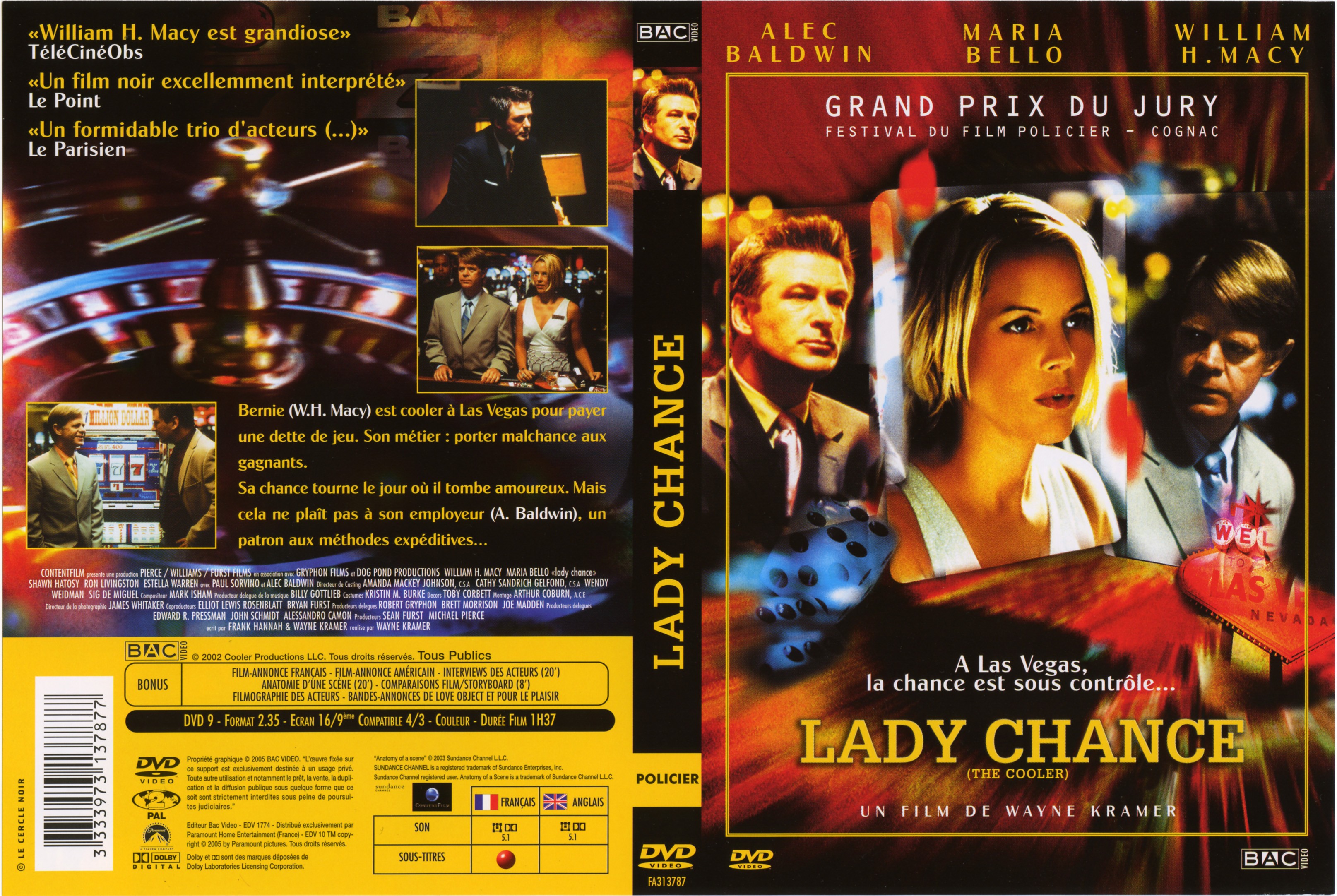 Jaquette DVD Lady Chance