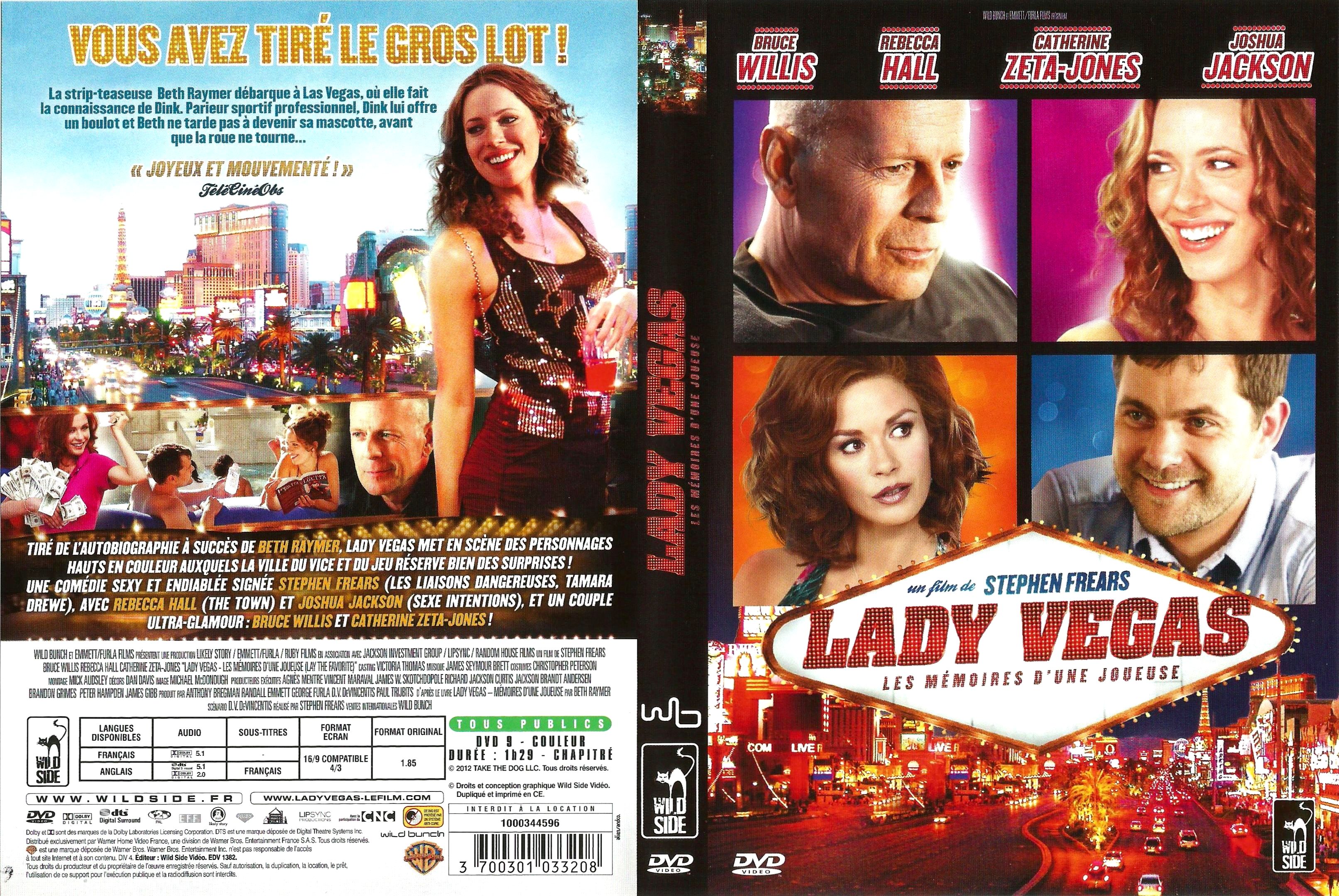 Jaquette DVD Lady Vegas Les Mmoires d