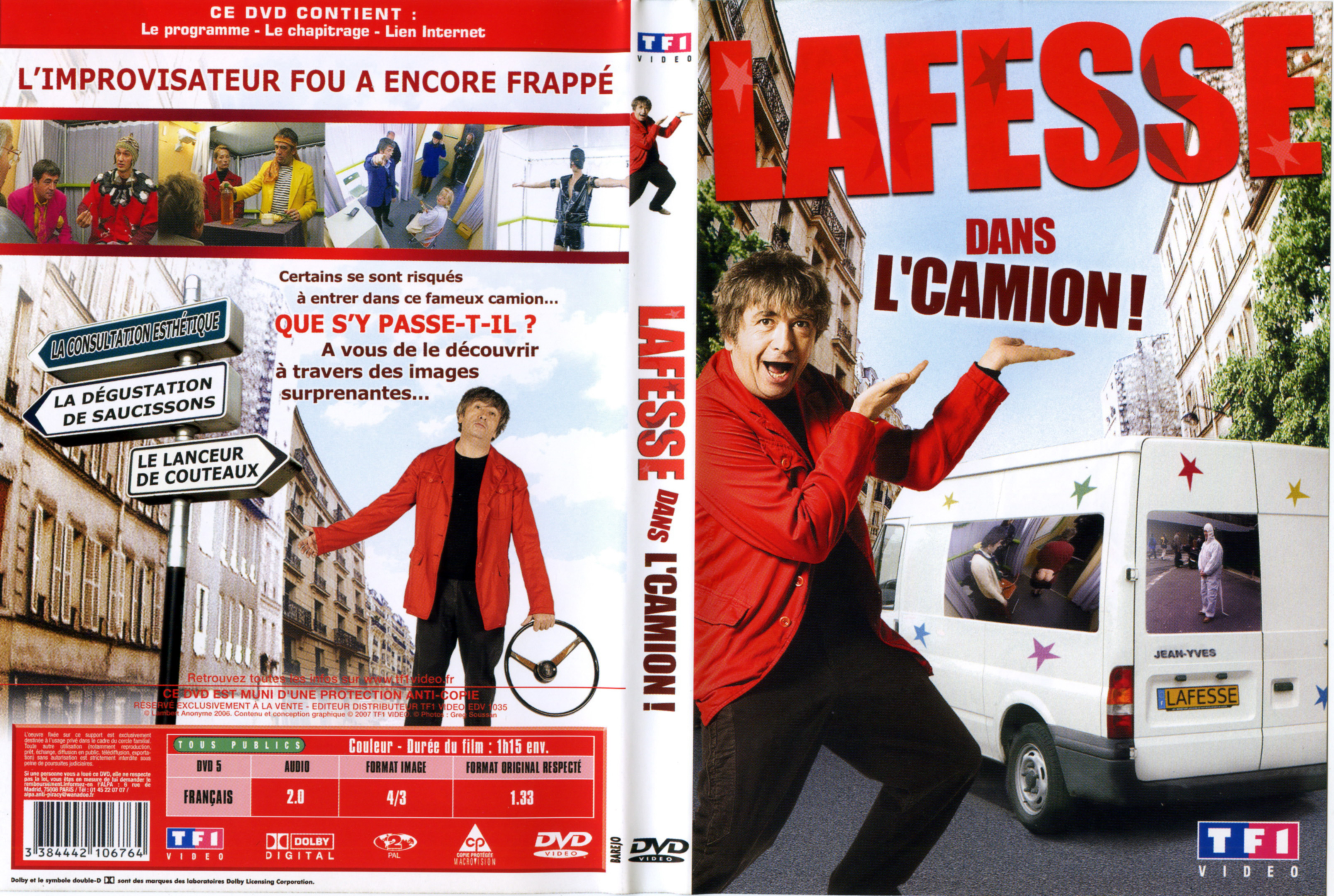 Jaquette DVD Lafesse dans l