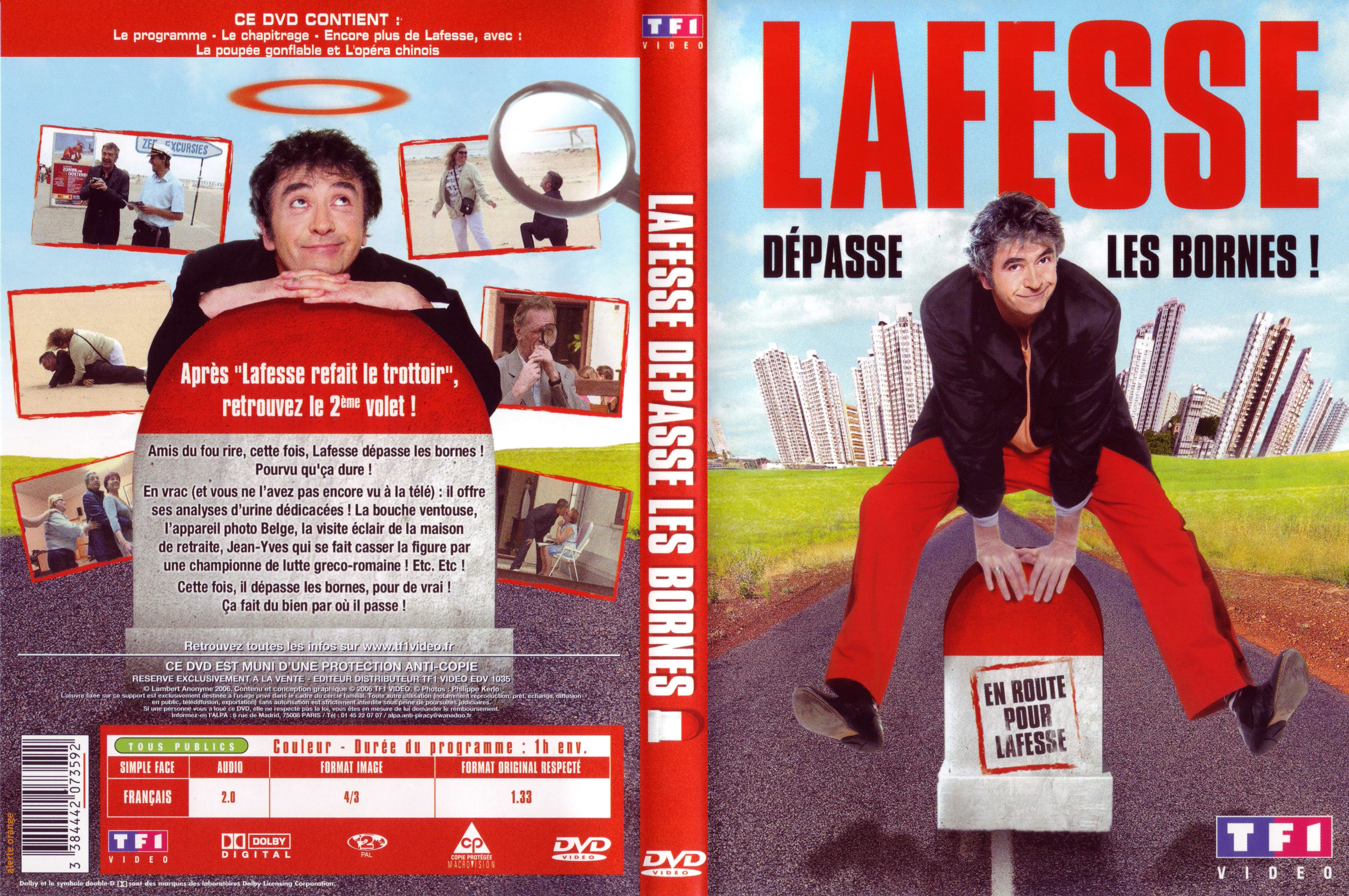 Jaquette DVD Lafesse dpasse les bornes