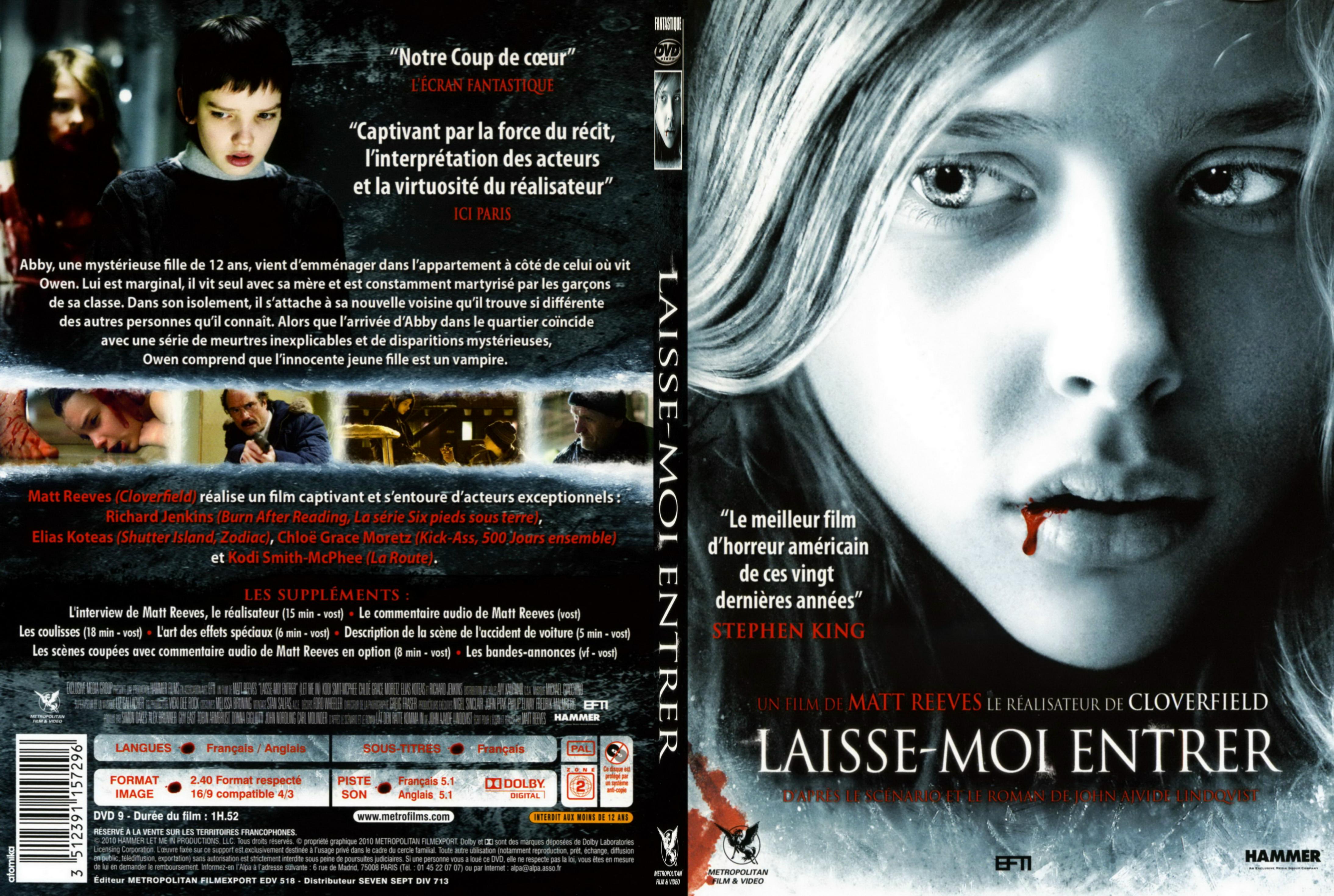 Jaquette DVD Laisse-moi entrer - SLIM