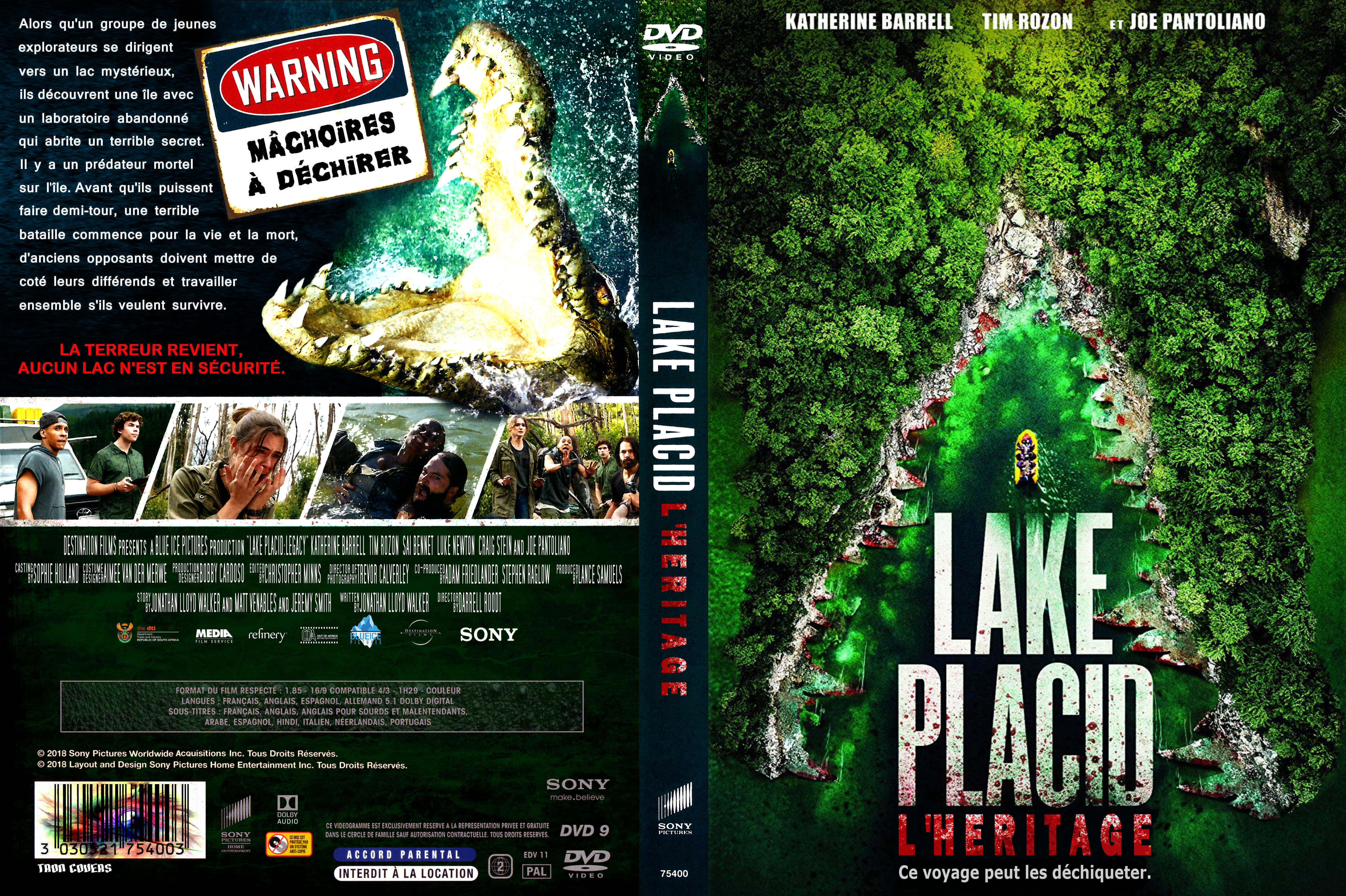 Jaquette DVD Lake Placid l