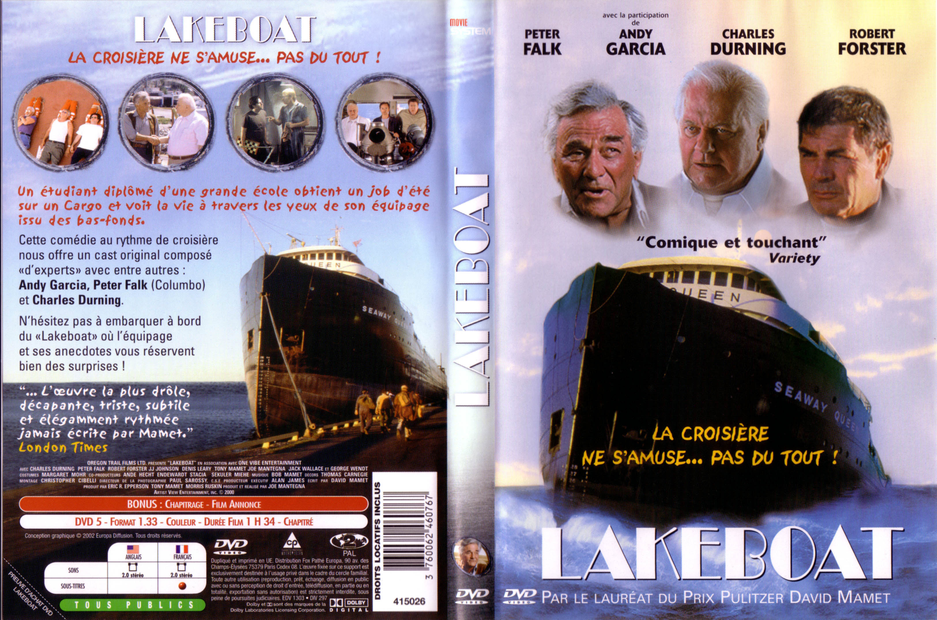 Jaquette DVD Lakeboat