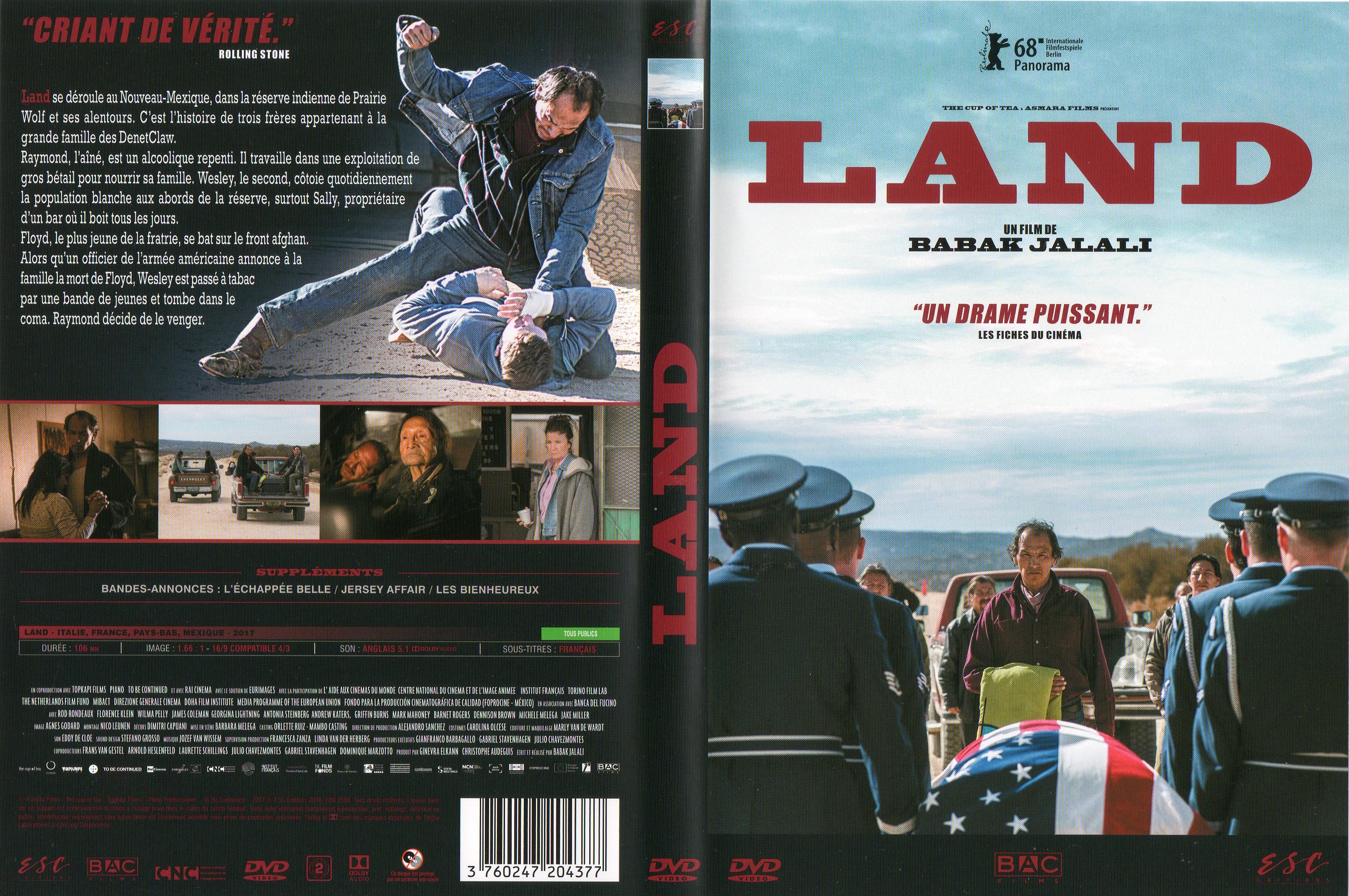 Jaquette DVD Land