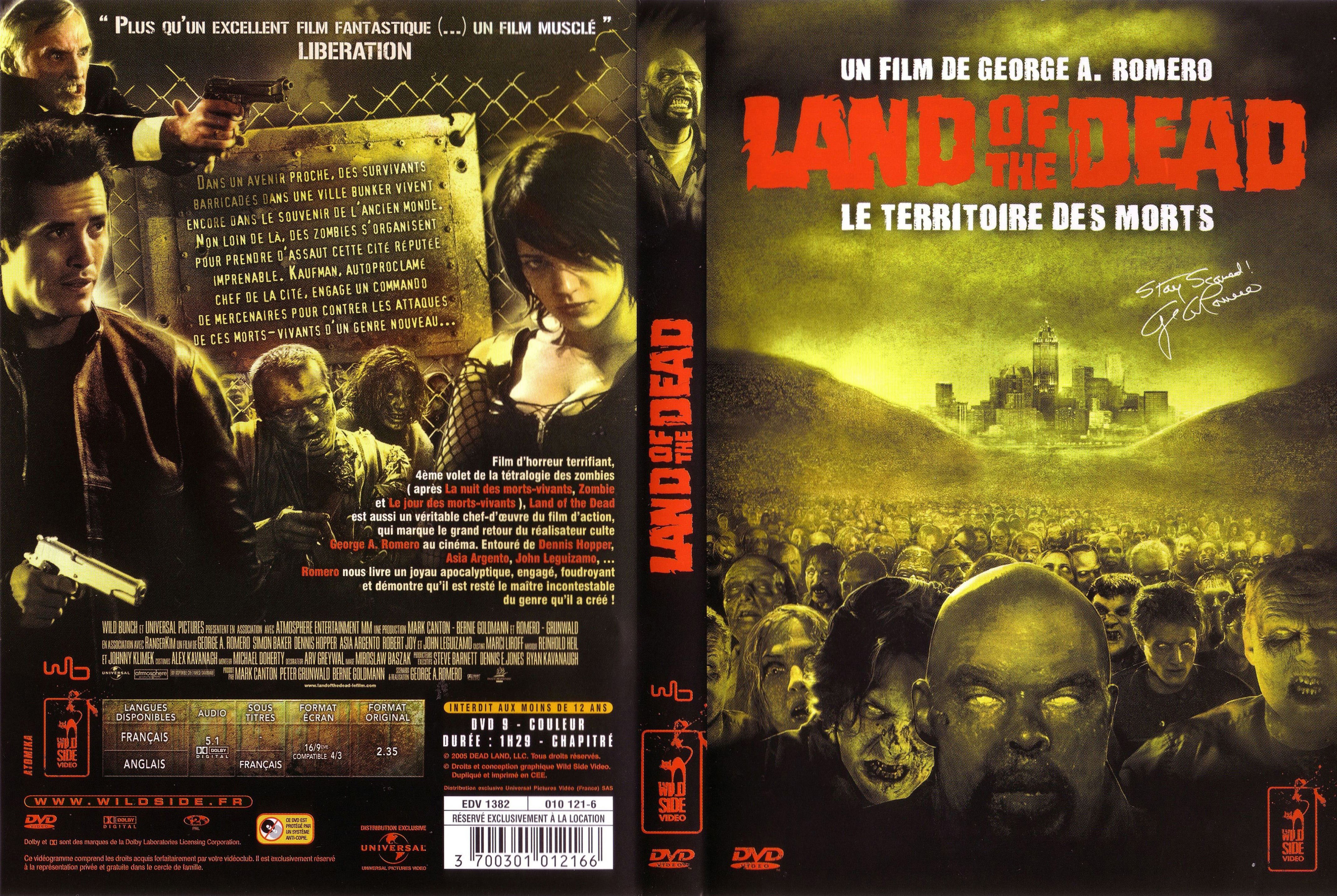 Jaquette DVD Land of the dead