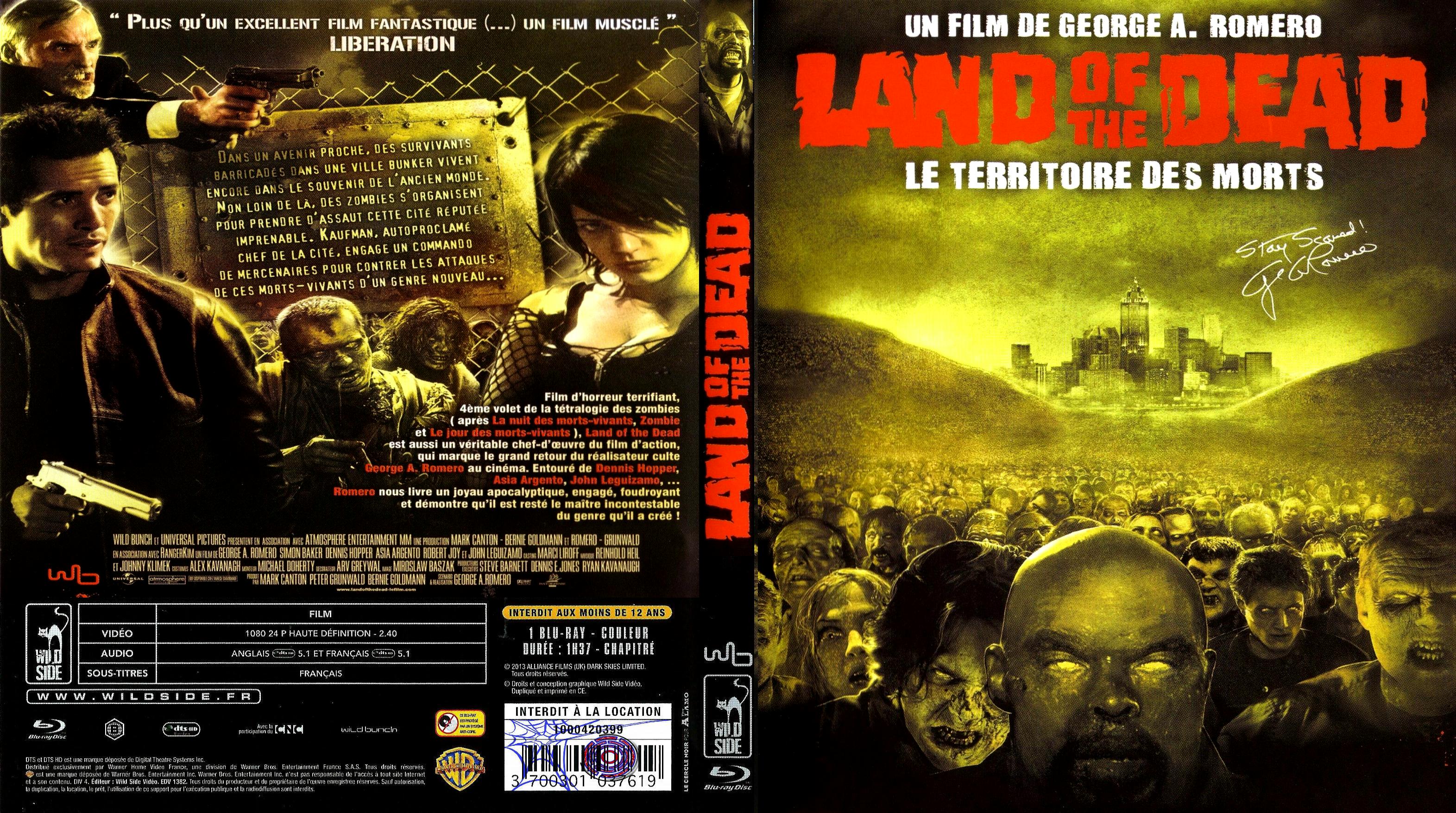Jaquette DVD Land of the dead (BLU-RAY)