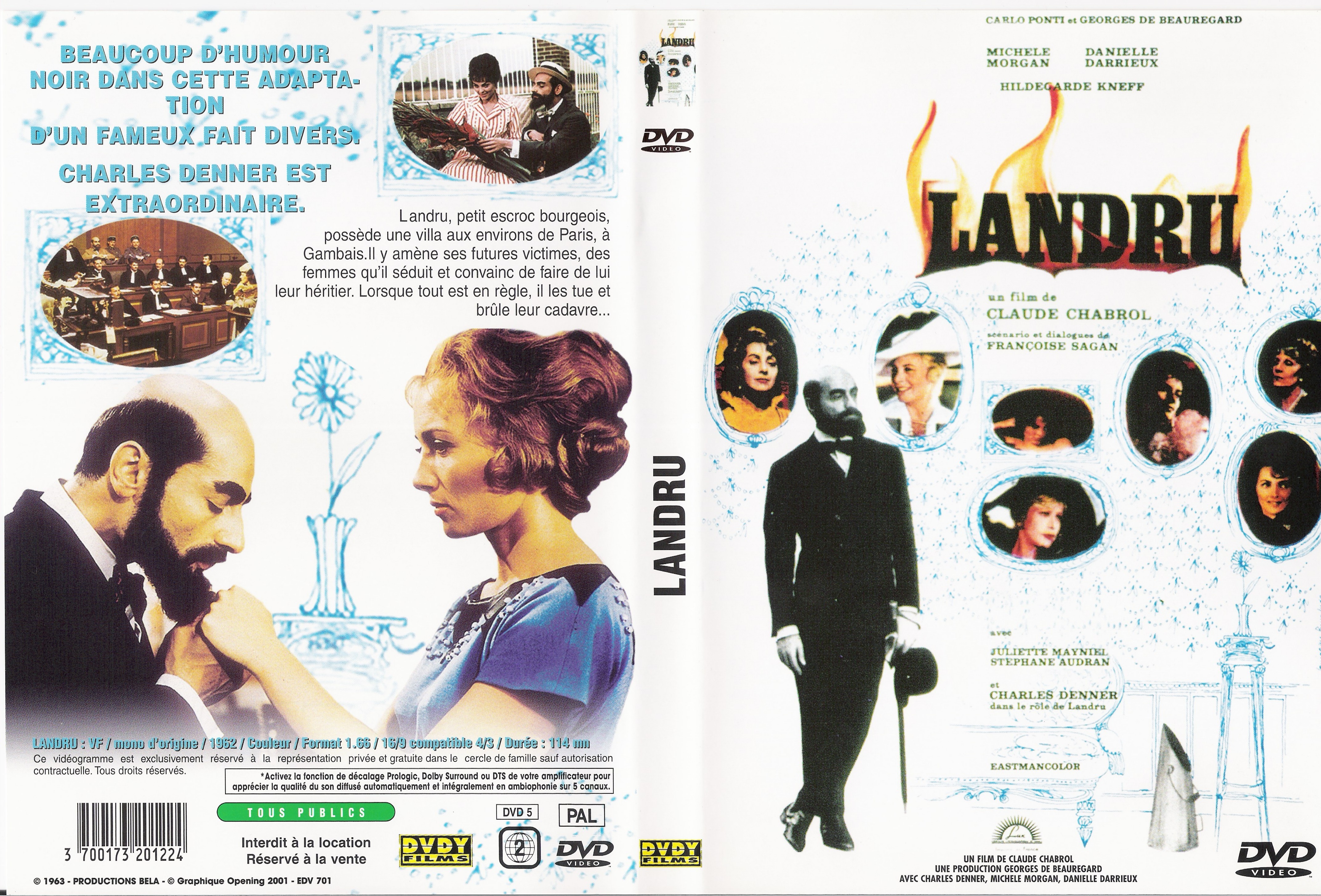 Jaquette DVD Landru v2