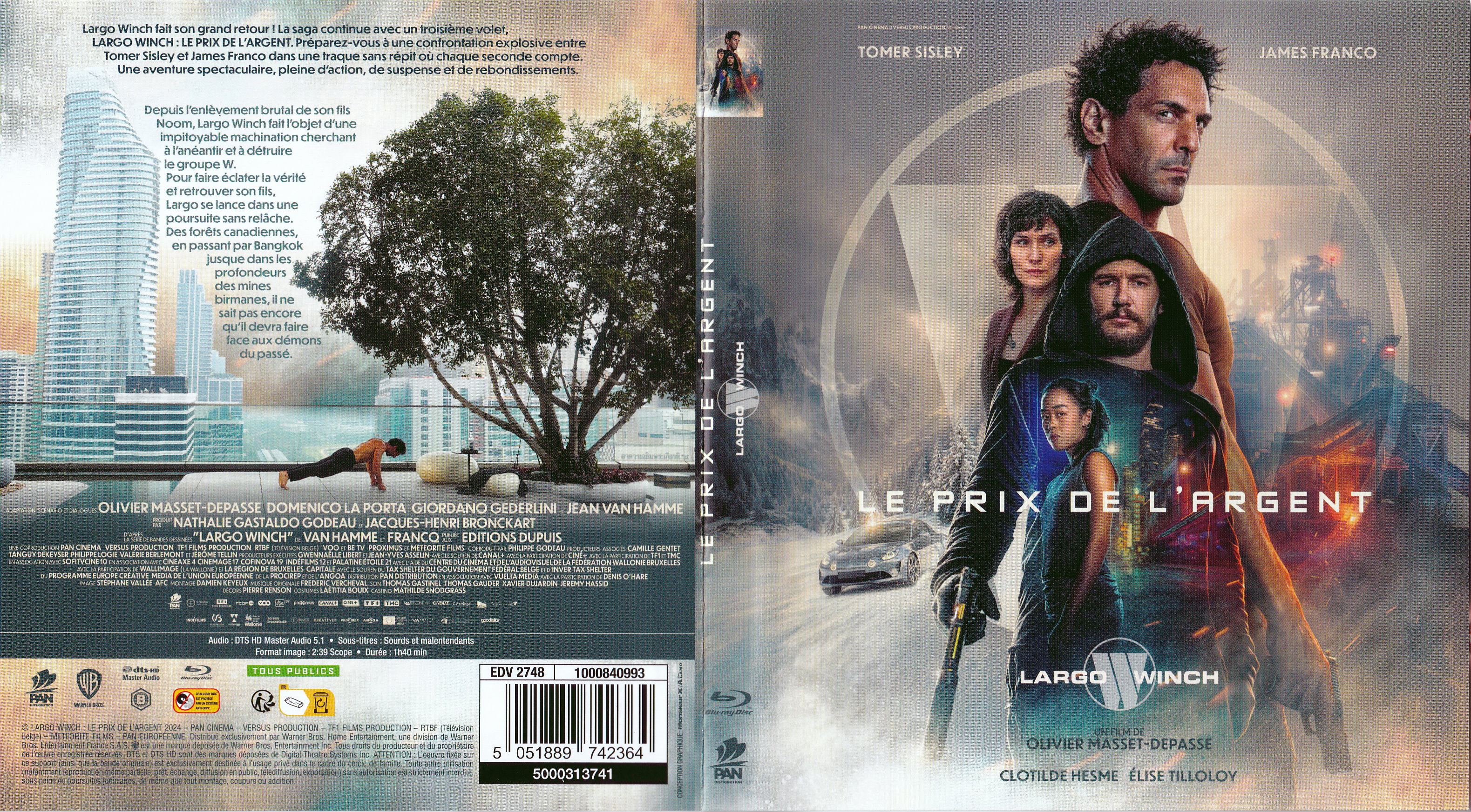Jaquette DVD Largo Winch - Le prix de l