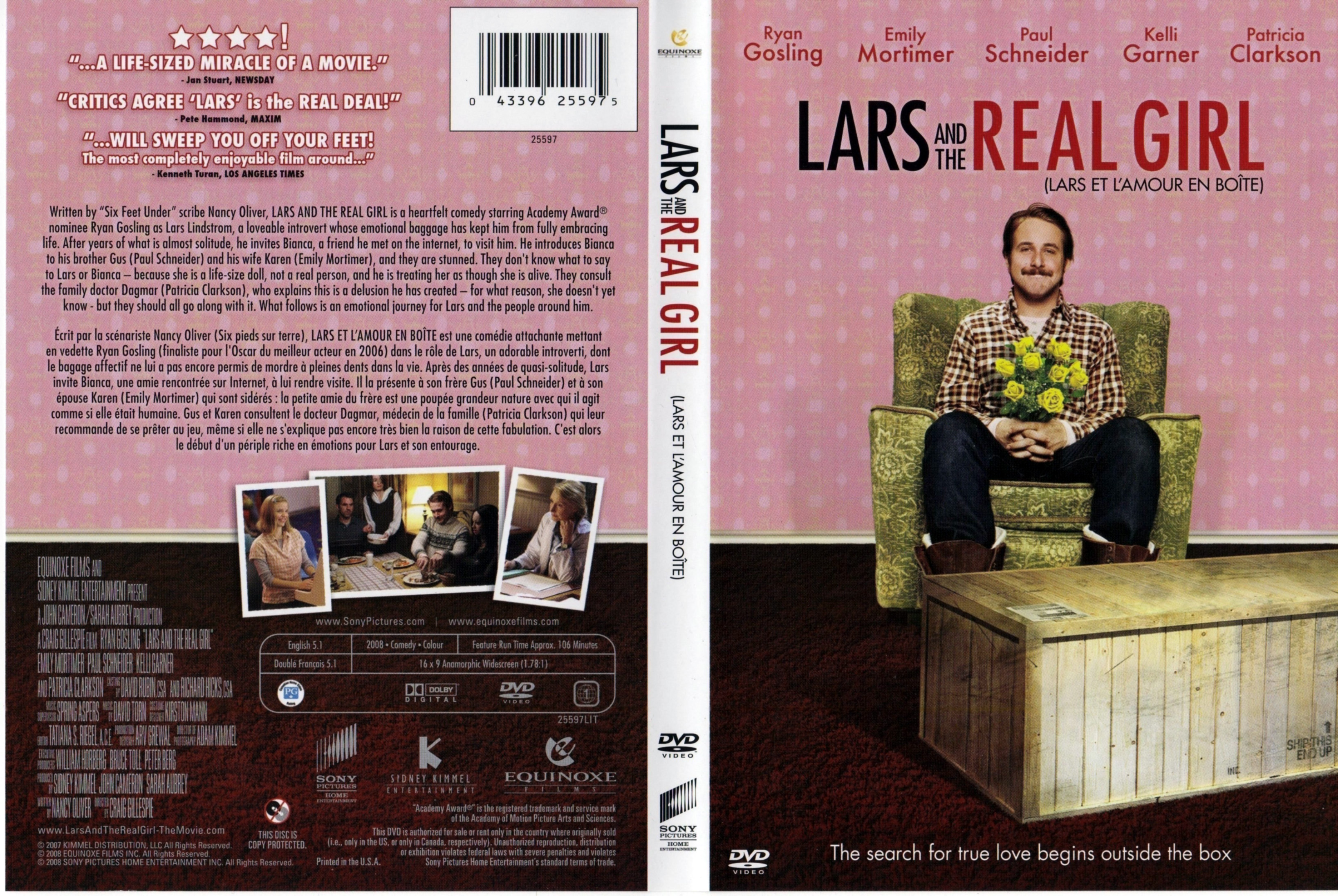 Jaquette DVD Lars And The Real Girl - Lars et l
