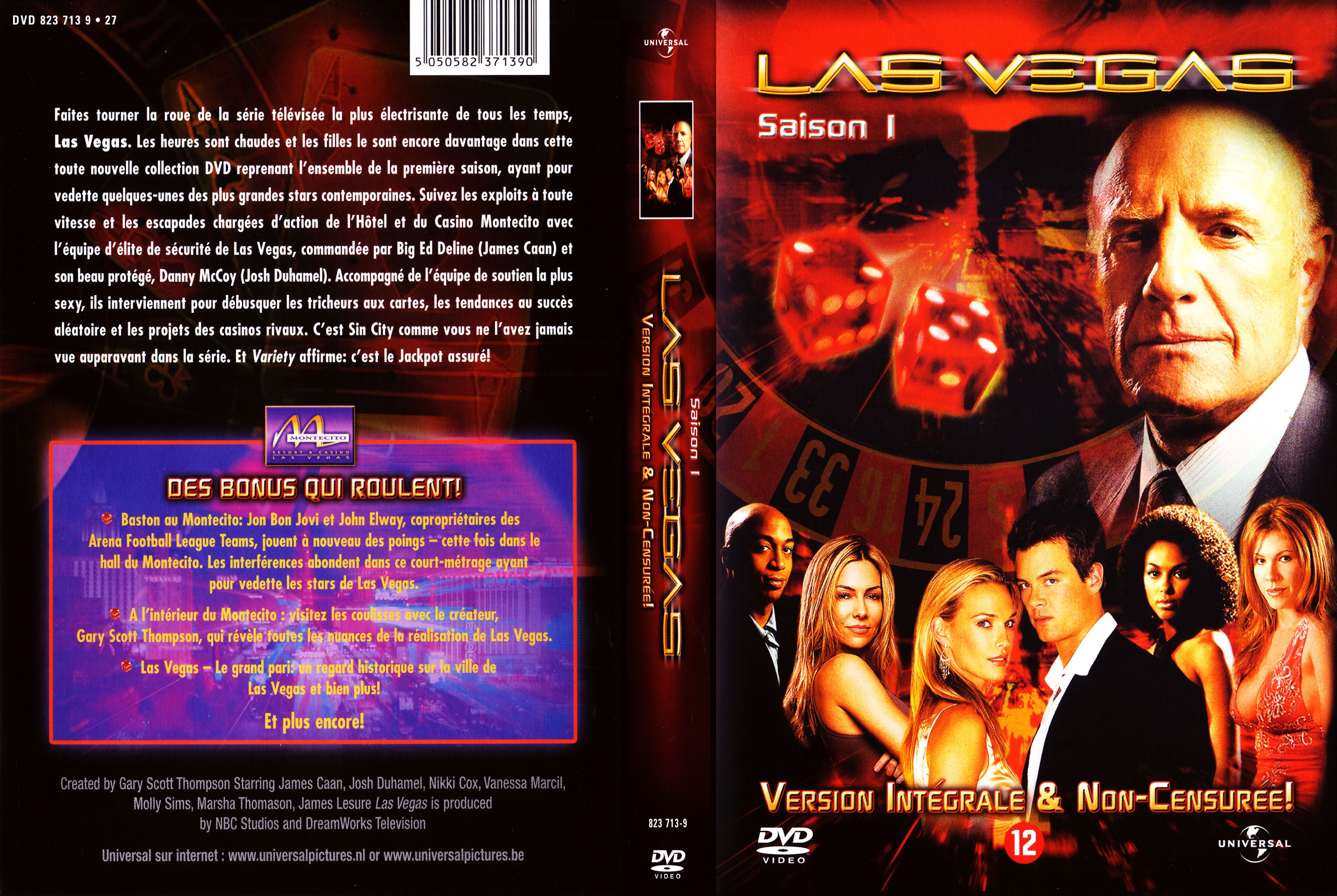 Jaquette DVD Las vegas saison 1 COFFRET