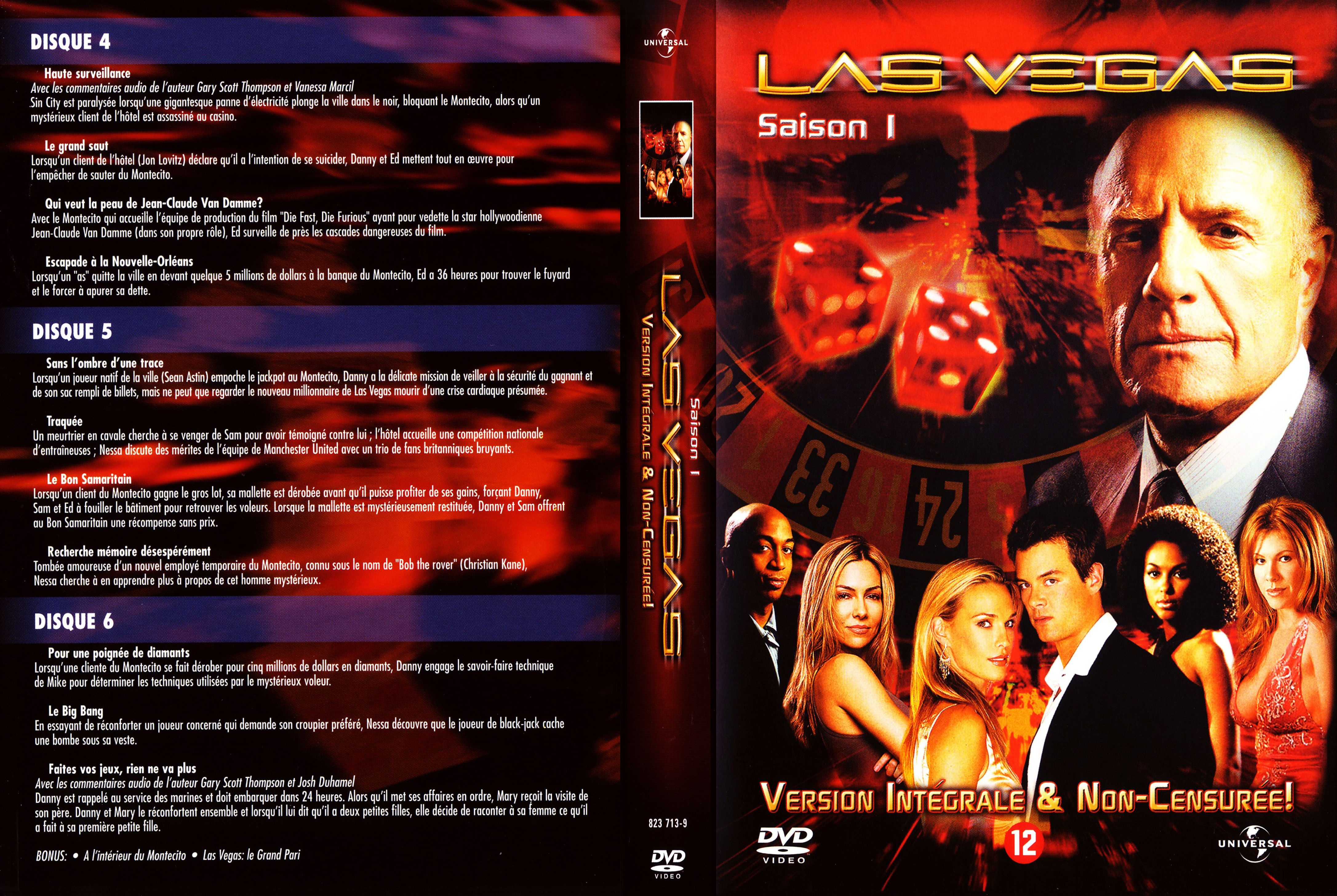 Jaquette DVD Las vegas saison 1 DVD 2