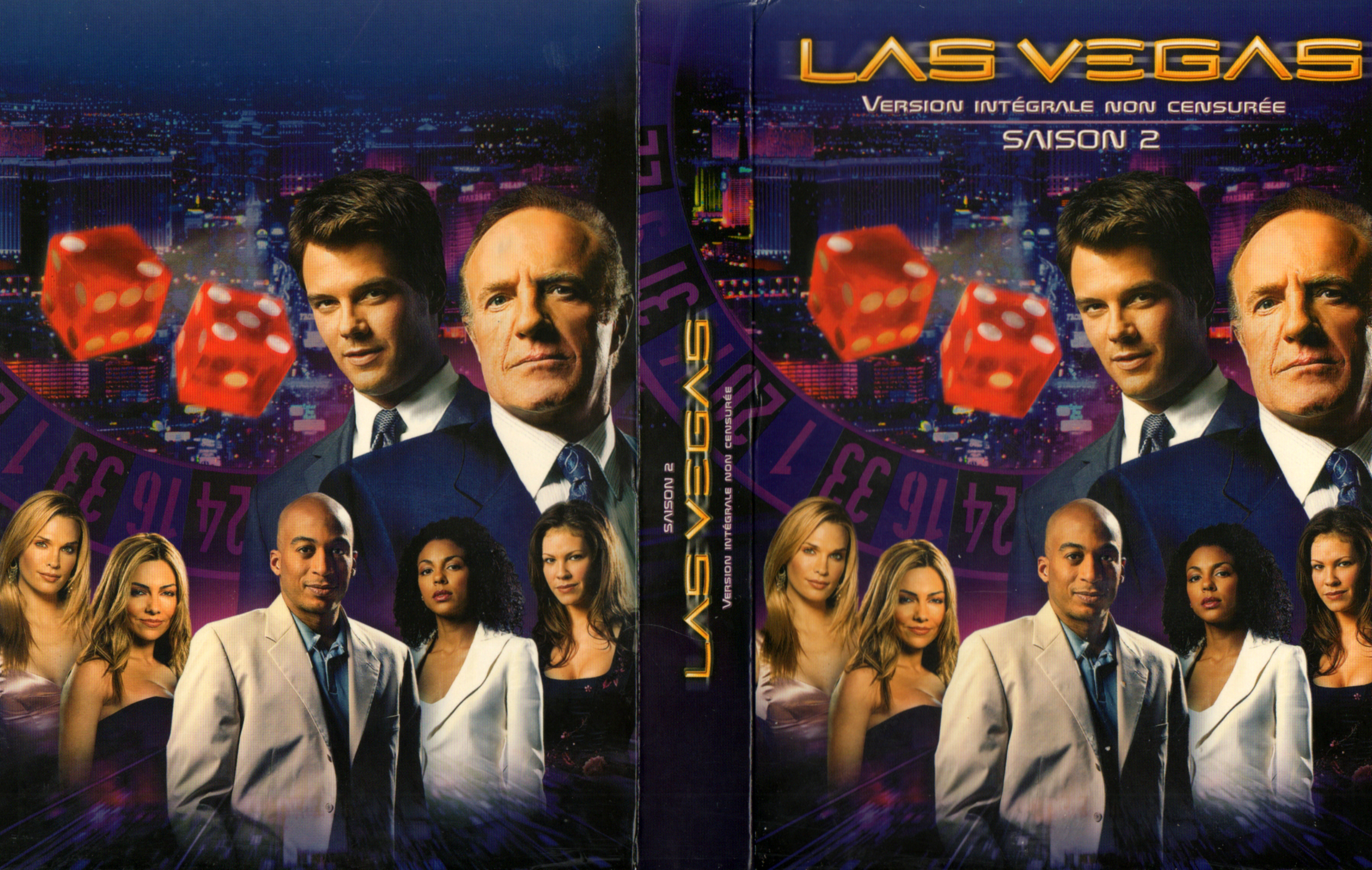 Jaquette DVD Las vegas saison 2 COFFRET v2