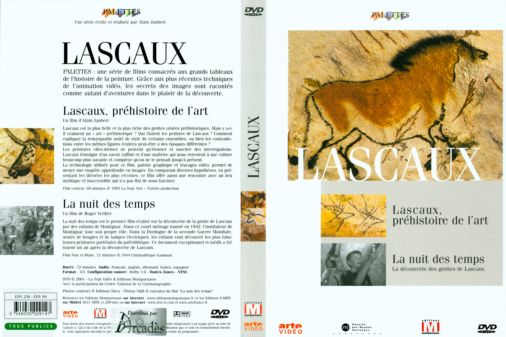 Jaquette DVD Lascaux