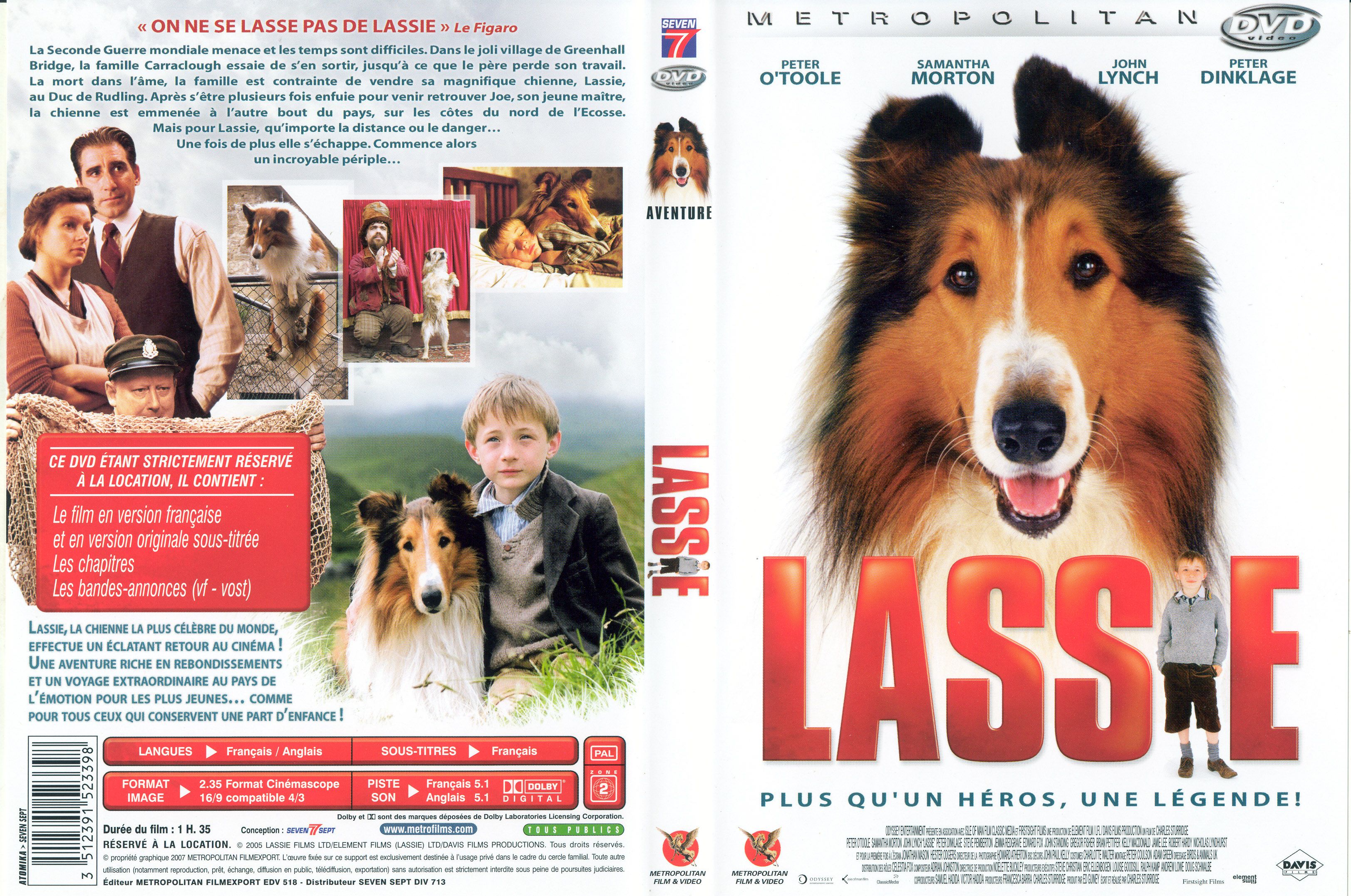 Jaquette DVD Lassie (2005)