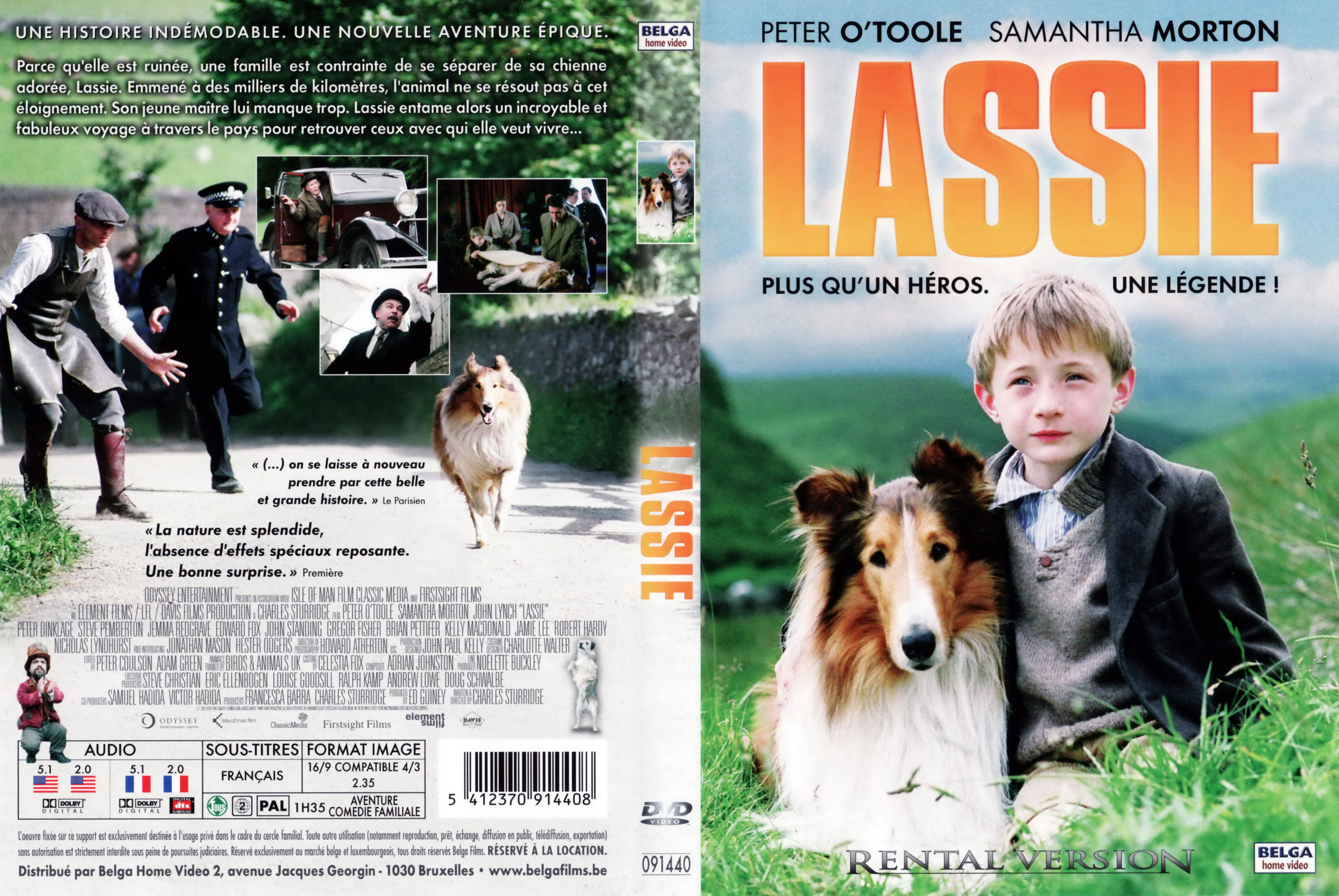 Jaquette DVD Lassie v2