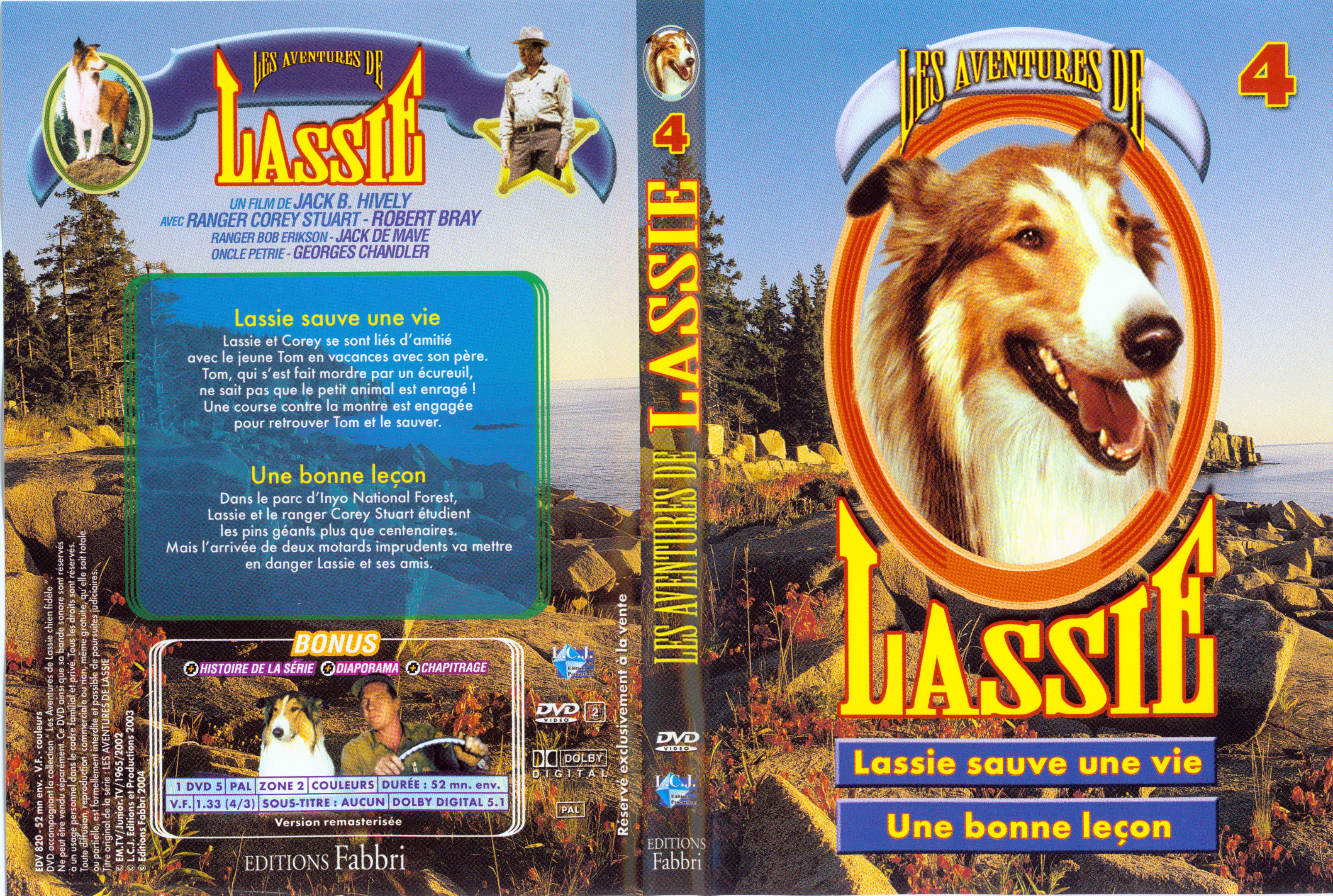Jaquette DVD Lassie vol 4