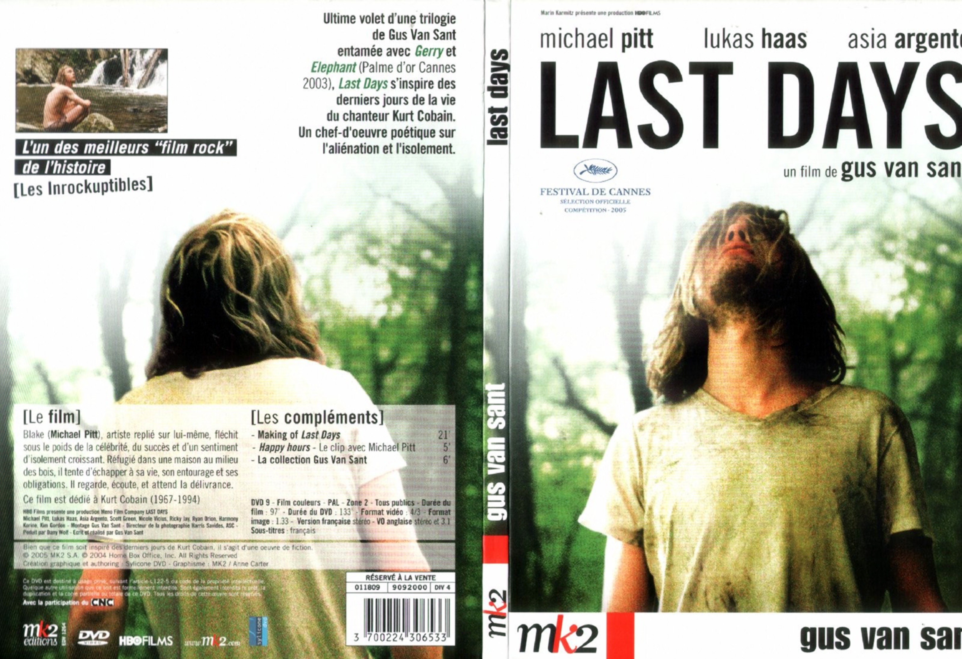 Jaquette DVD Last Days