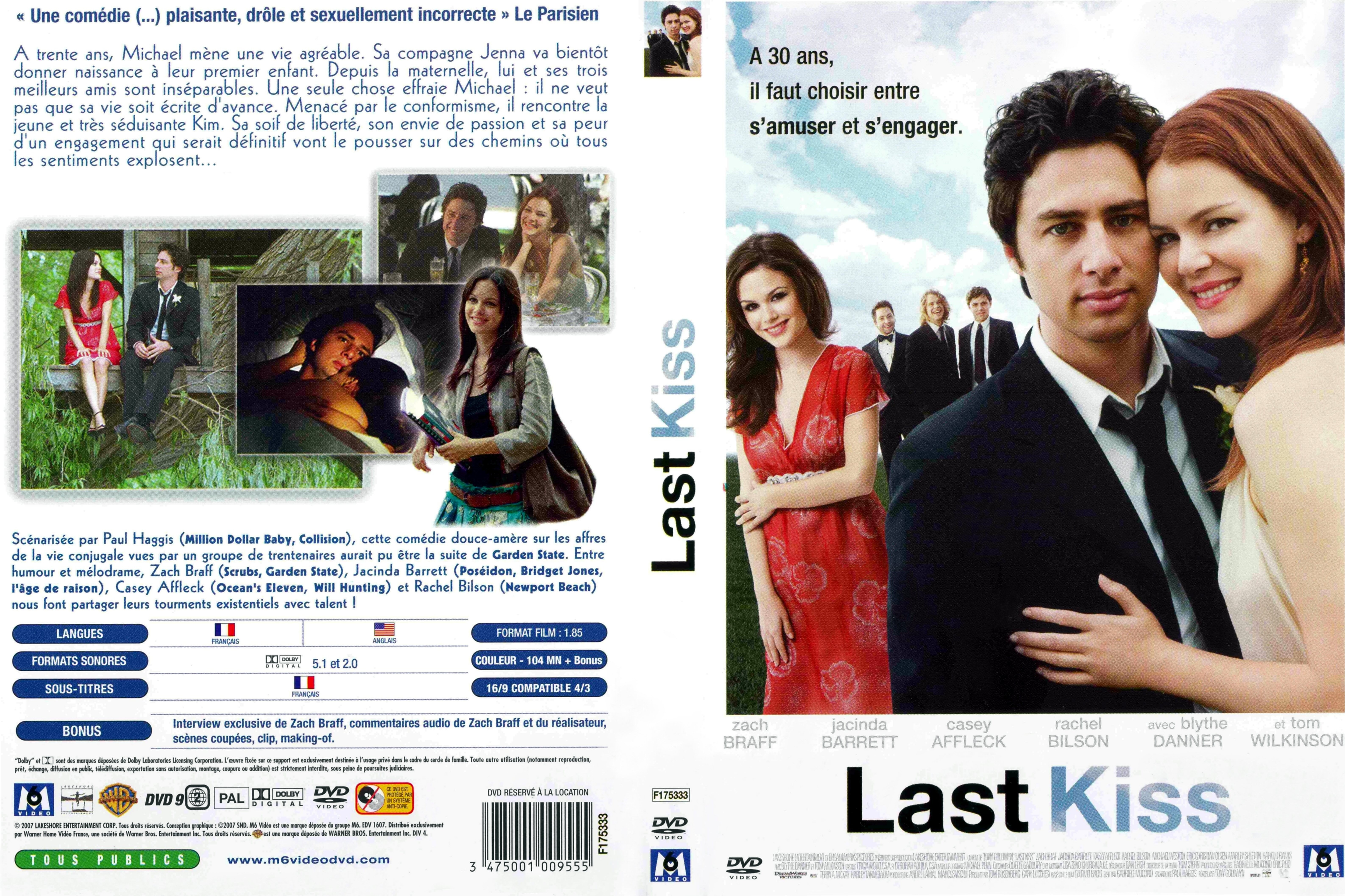 Jaquette DVD Last Kiss