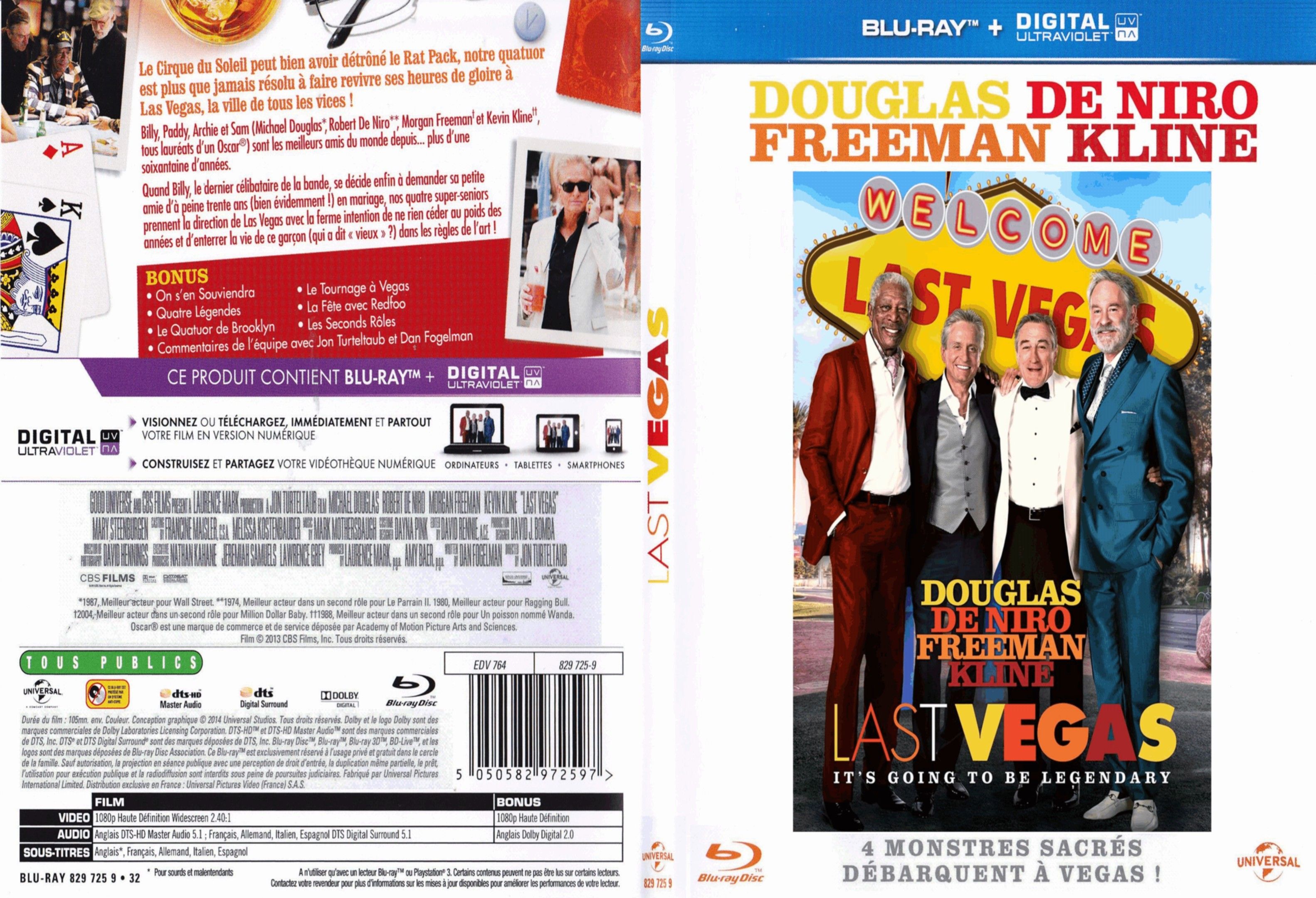 Jaquette DVD Last Vegas - SLIM