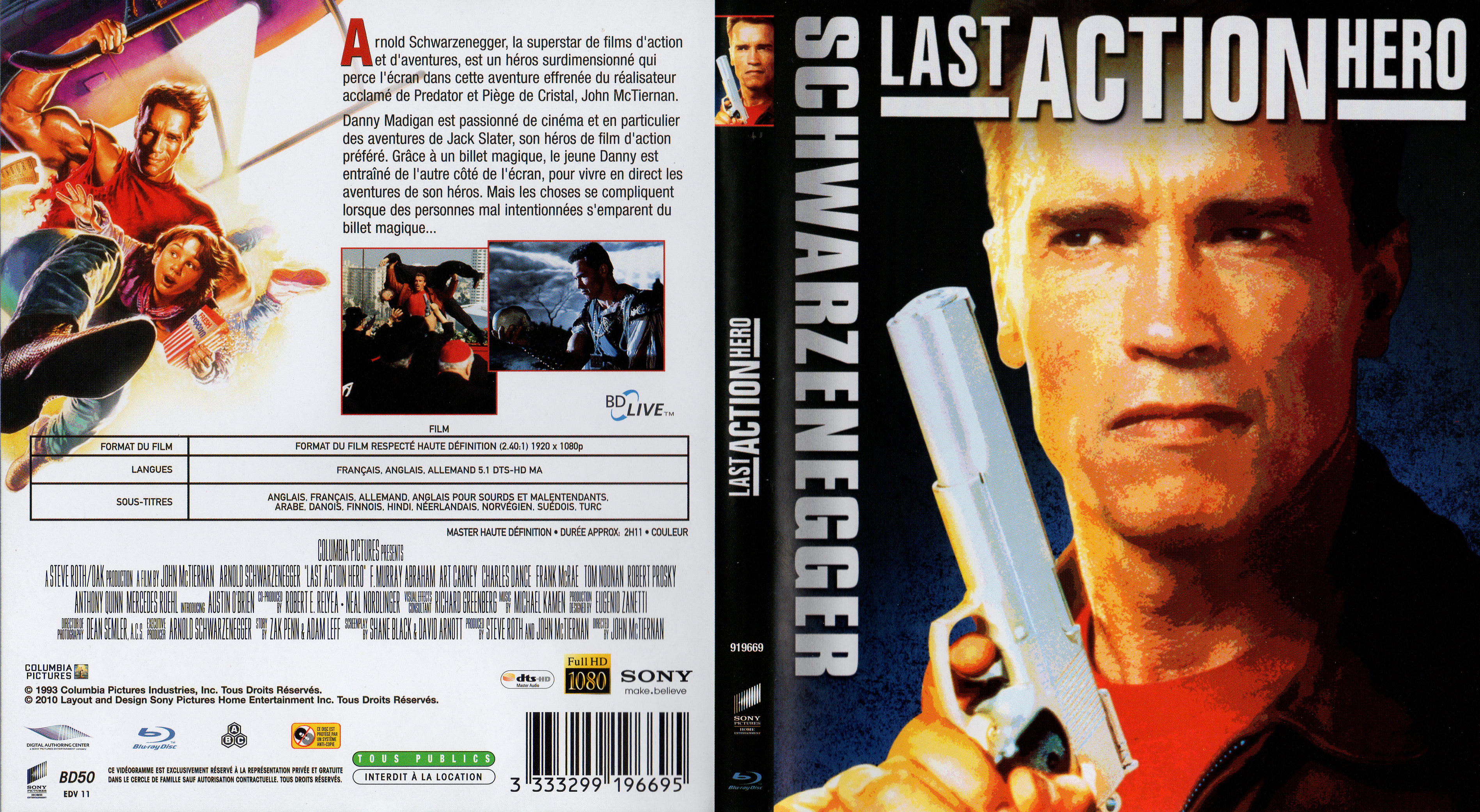 Jaquette DVD Last action hero (BLU-RAY)