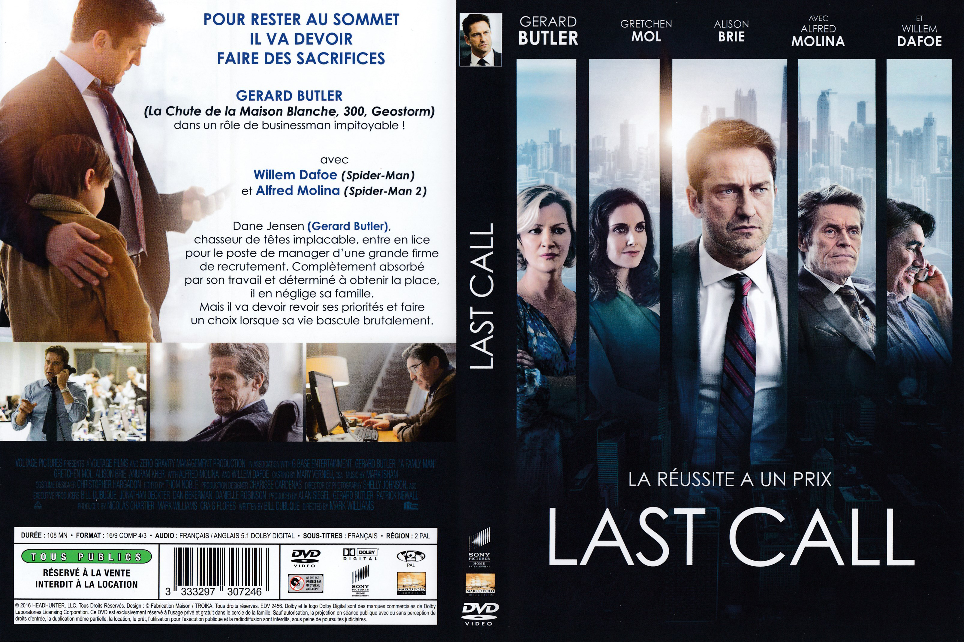 Jaquette DVD Last call