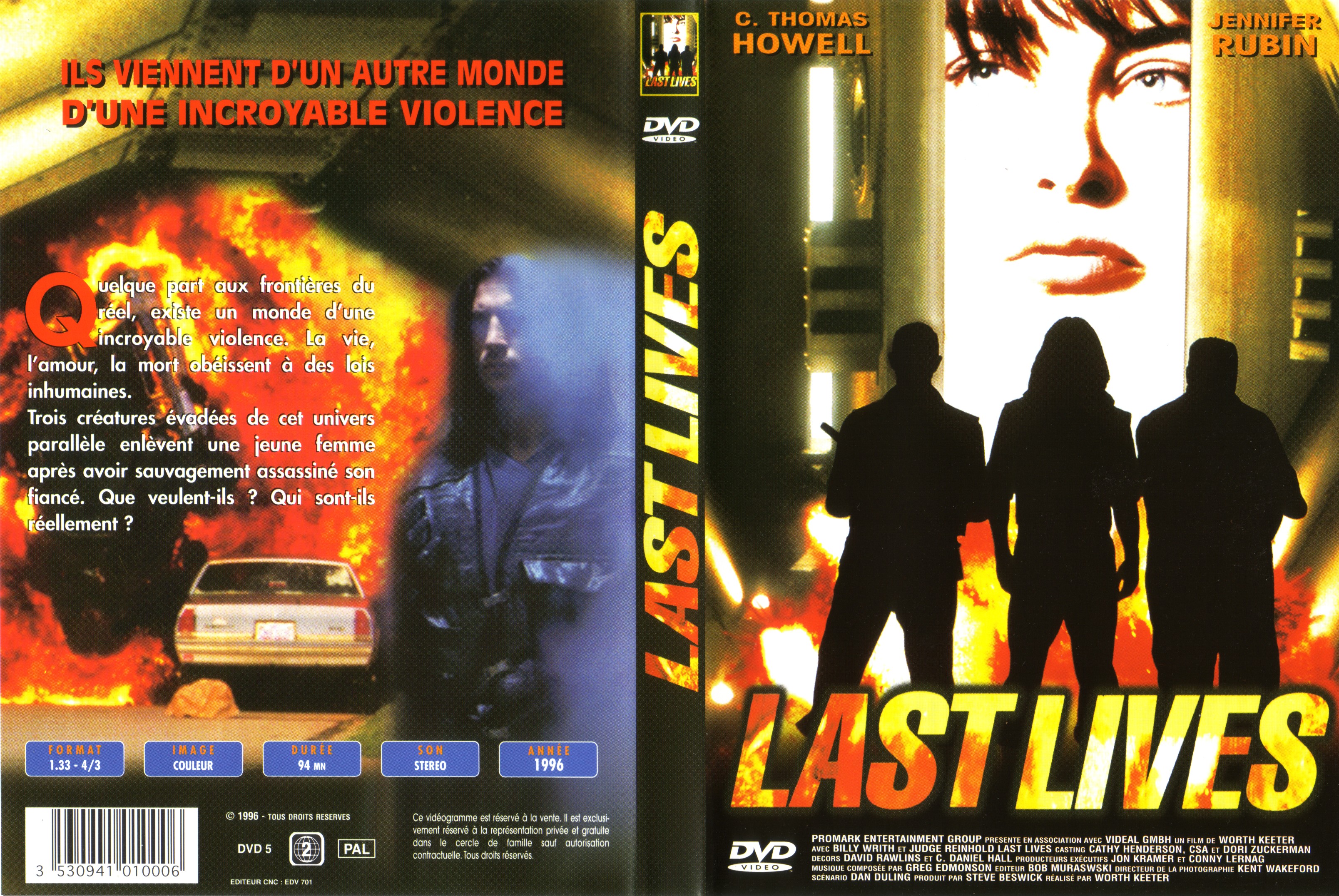 Jaquette DVD Last lives
