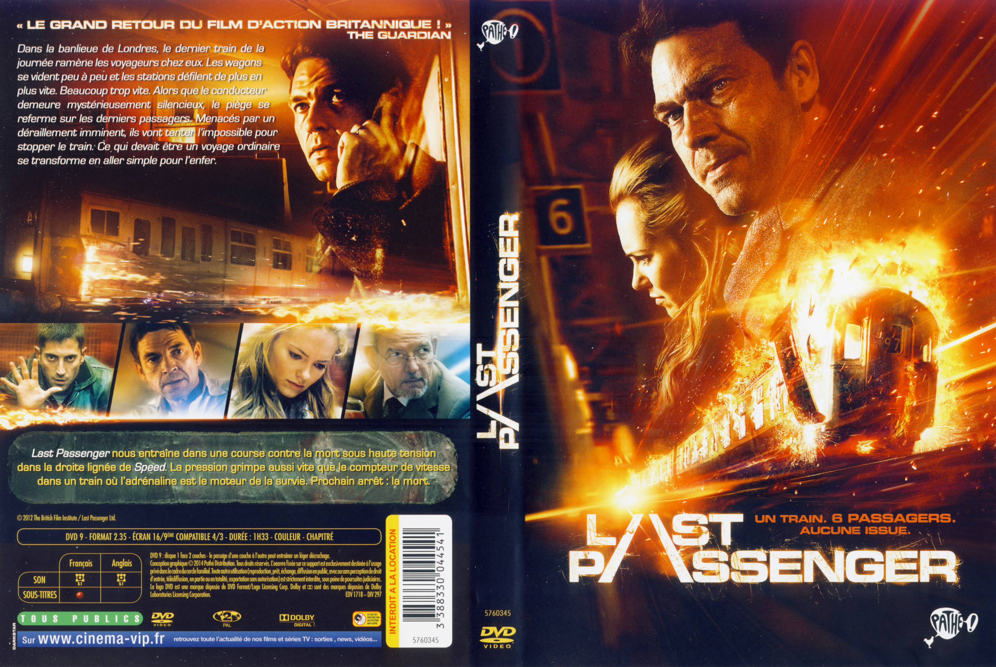 Jaquette DVD Last passenger