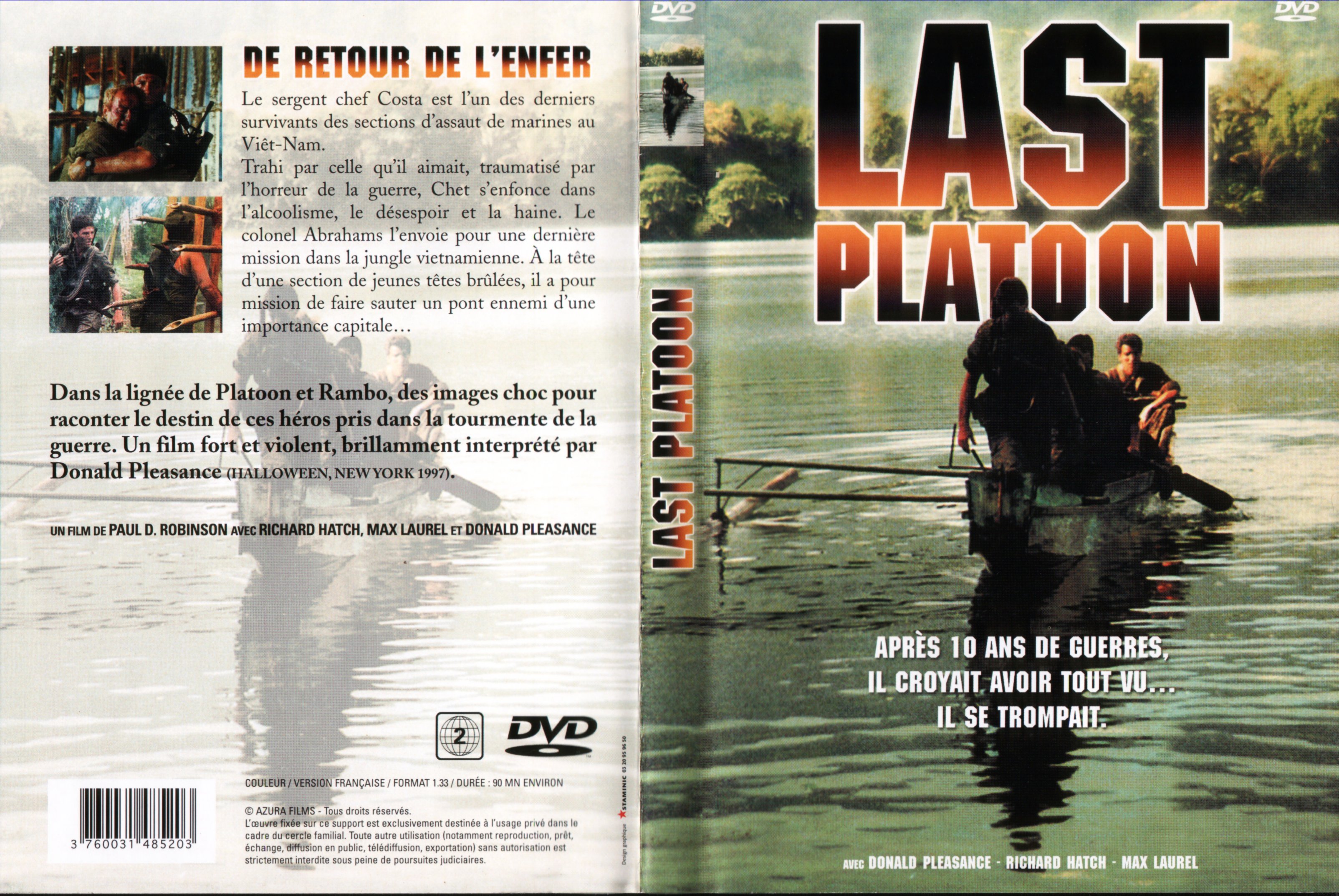 Jaquette DVD Last platoon