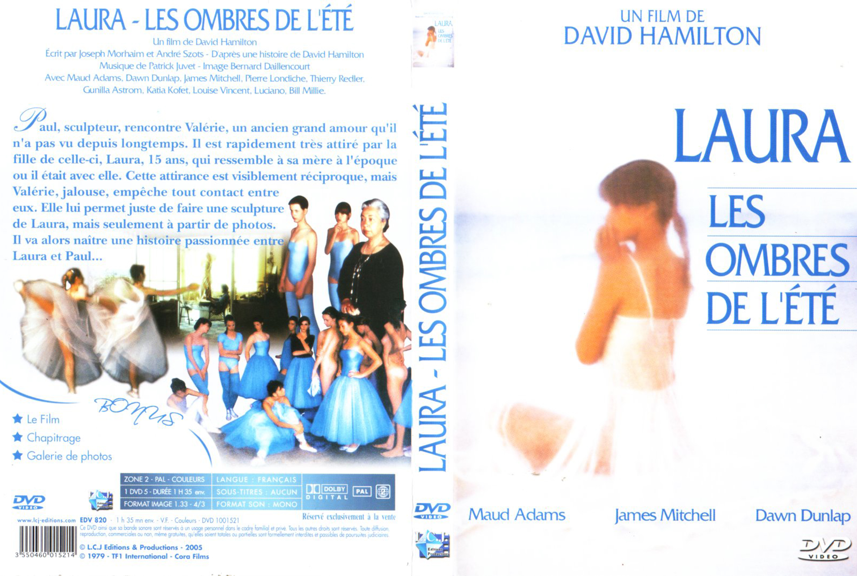 Jaquette DVD Laura les ombres de l