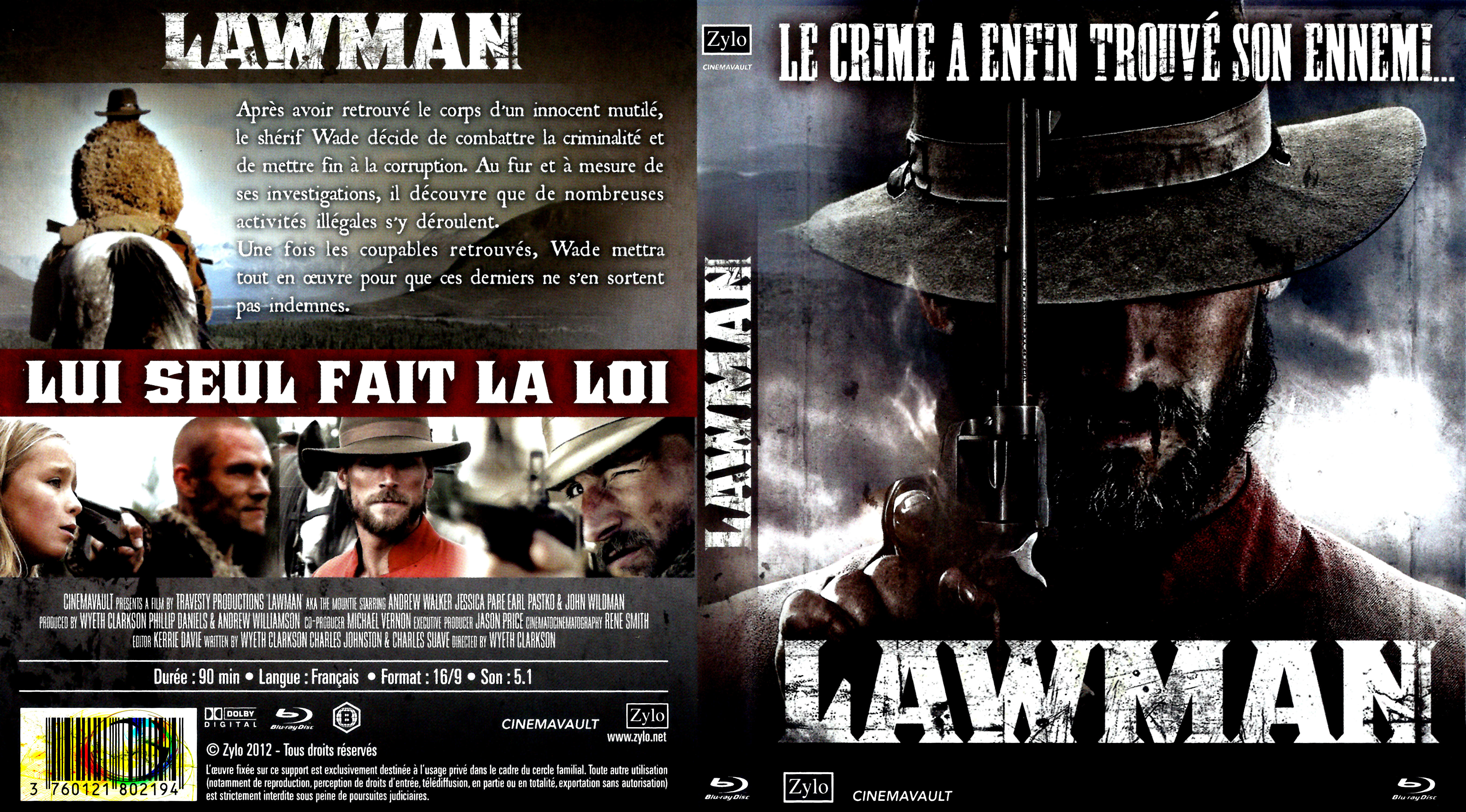 Jaquette DVD Lawman (BLU-RAY)