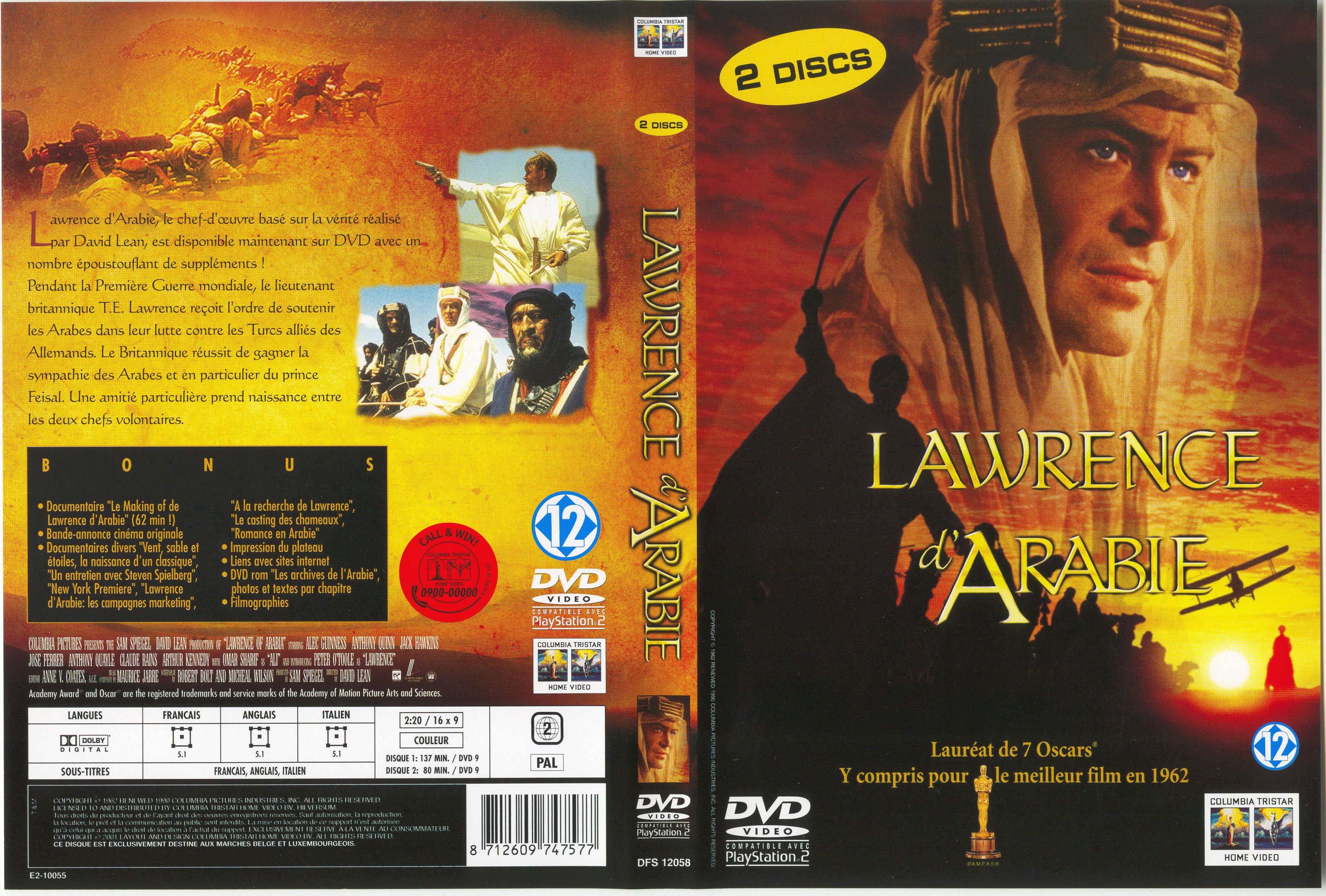 Jaquette DVD Lawrence d