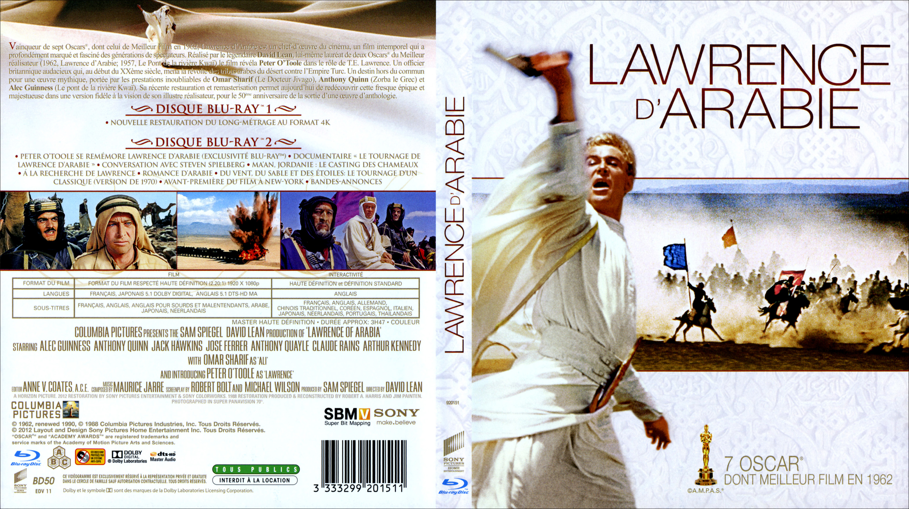 Jaquette DVD Lawrence d