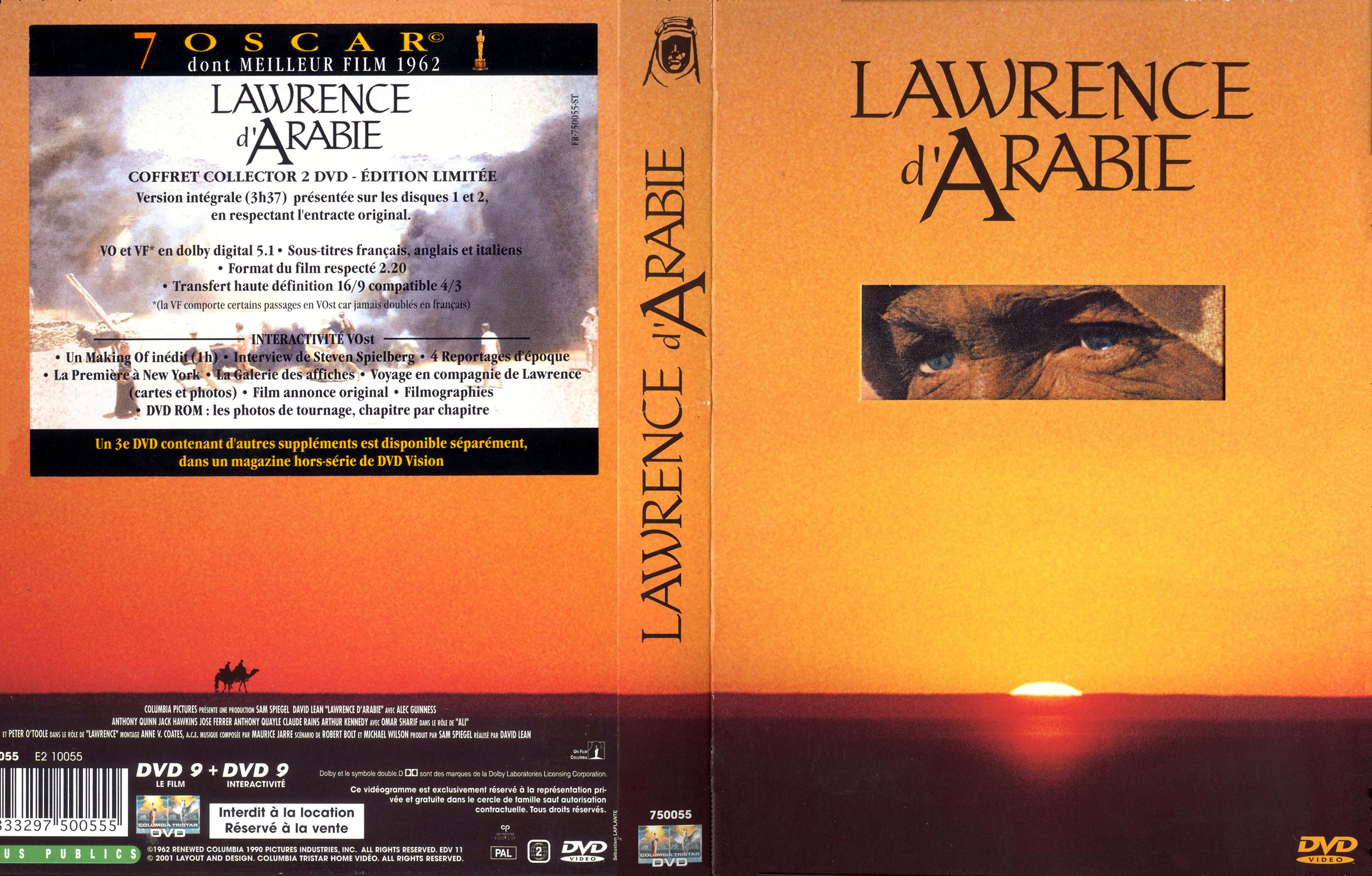 Jaquette DVD Lawrence d