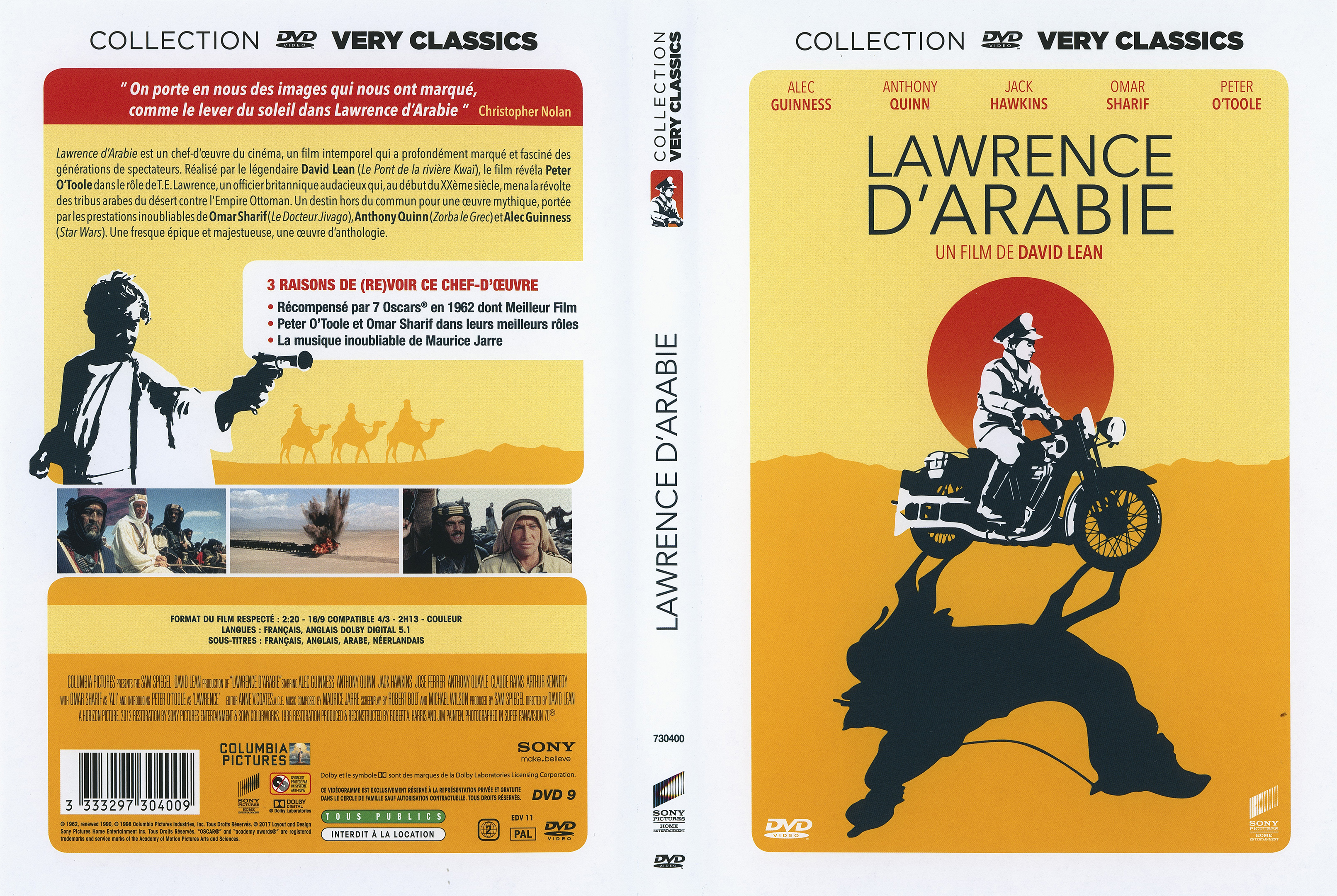 Jaquette DVD Lawrence d