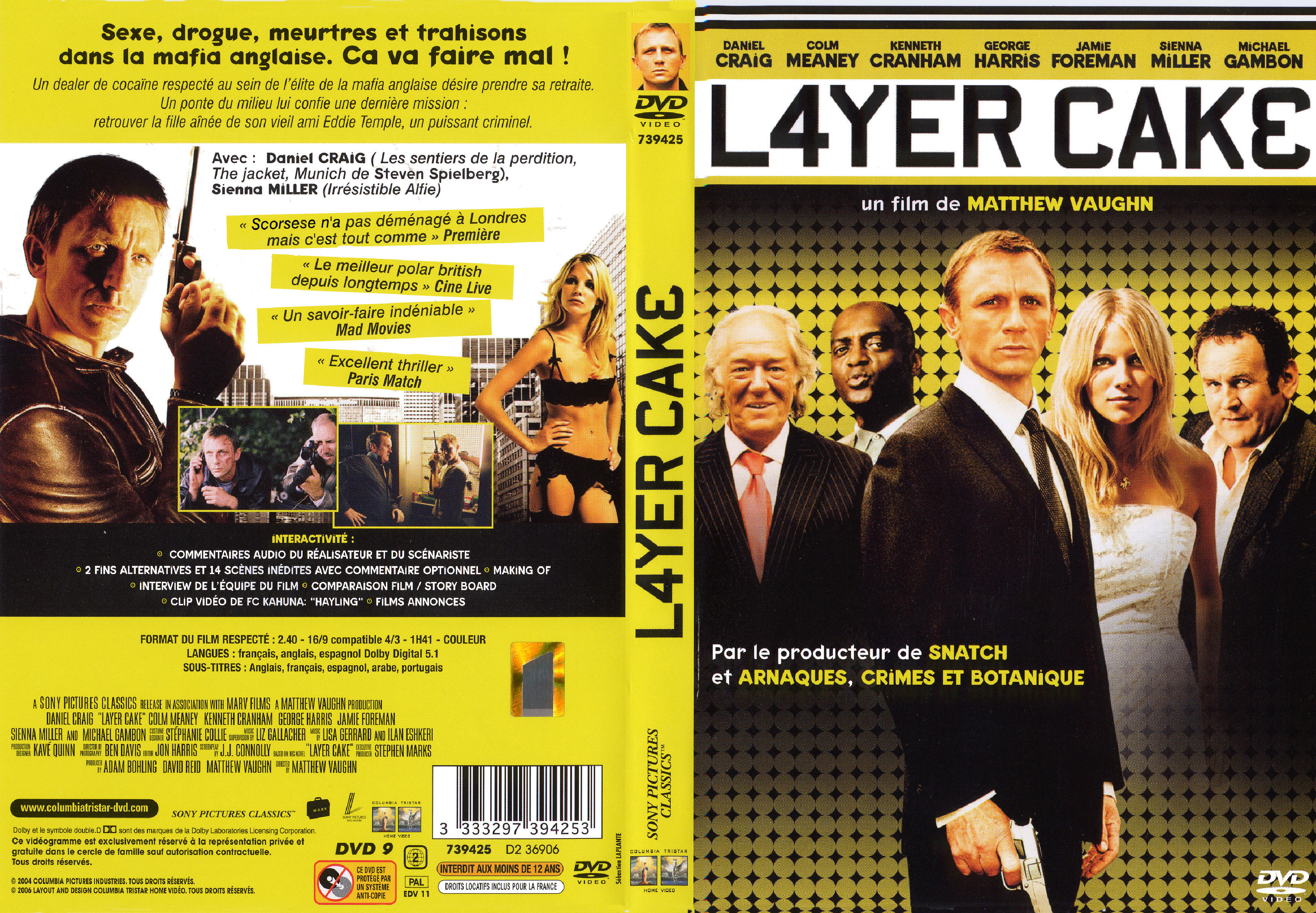 Jaquette DVD Layer cake v2