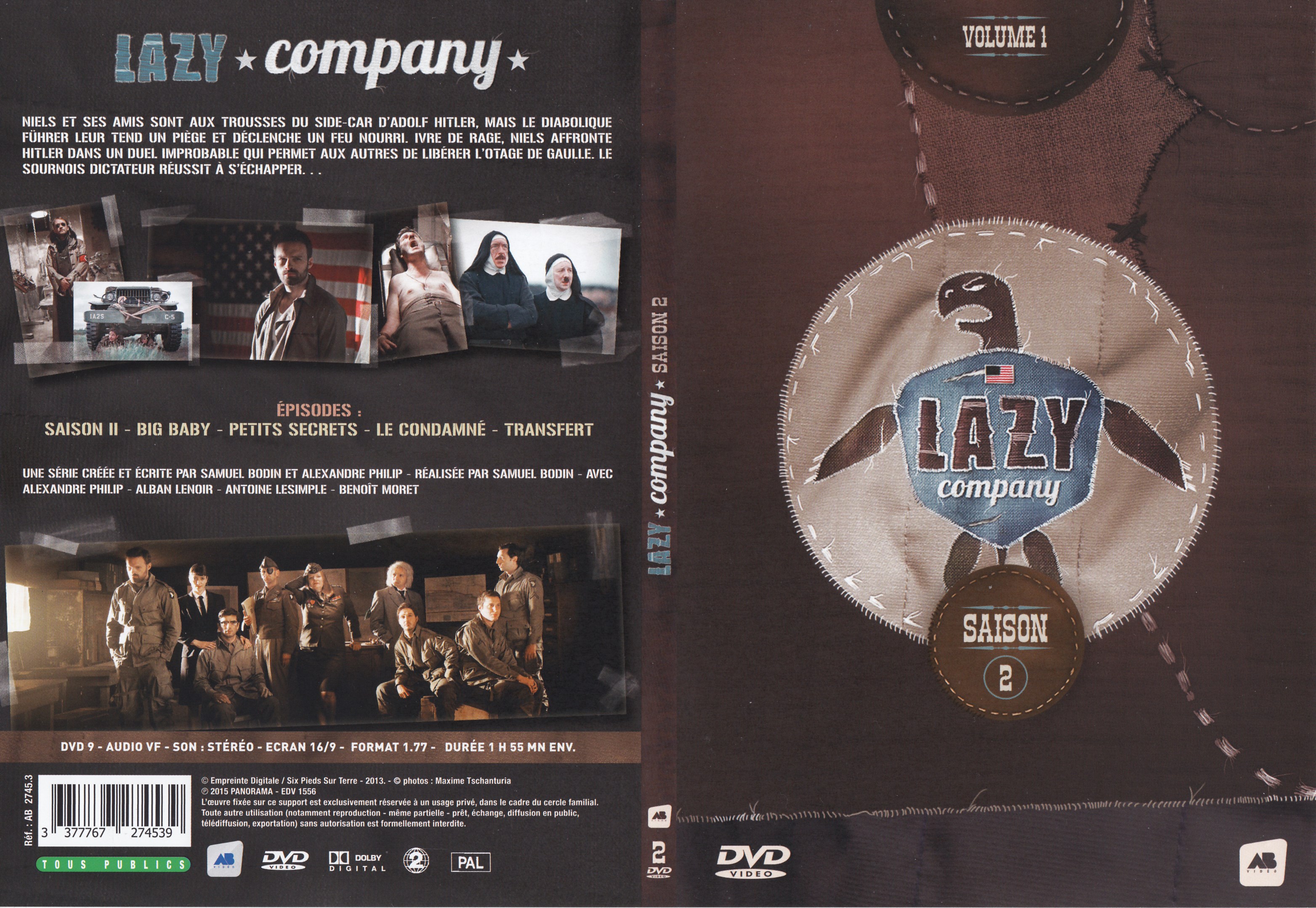 Jaquette DVD Lazy company Saison 2 vol 1