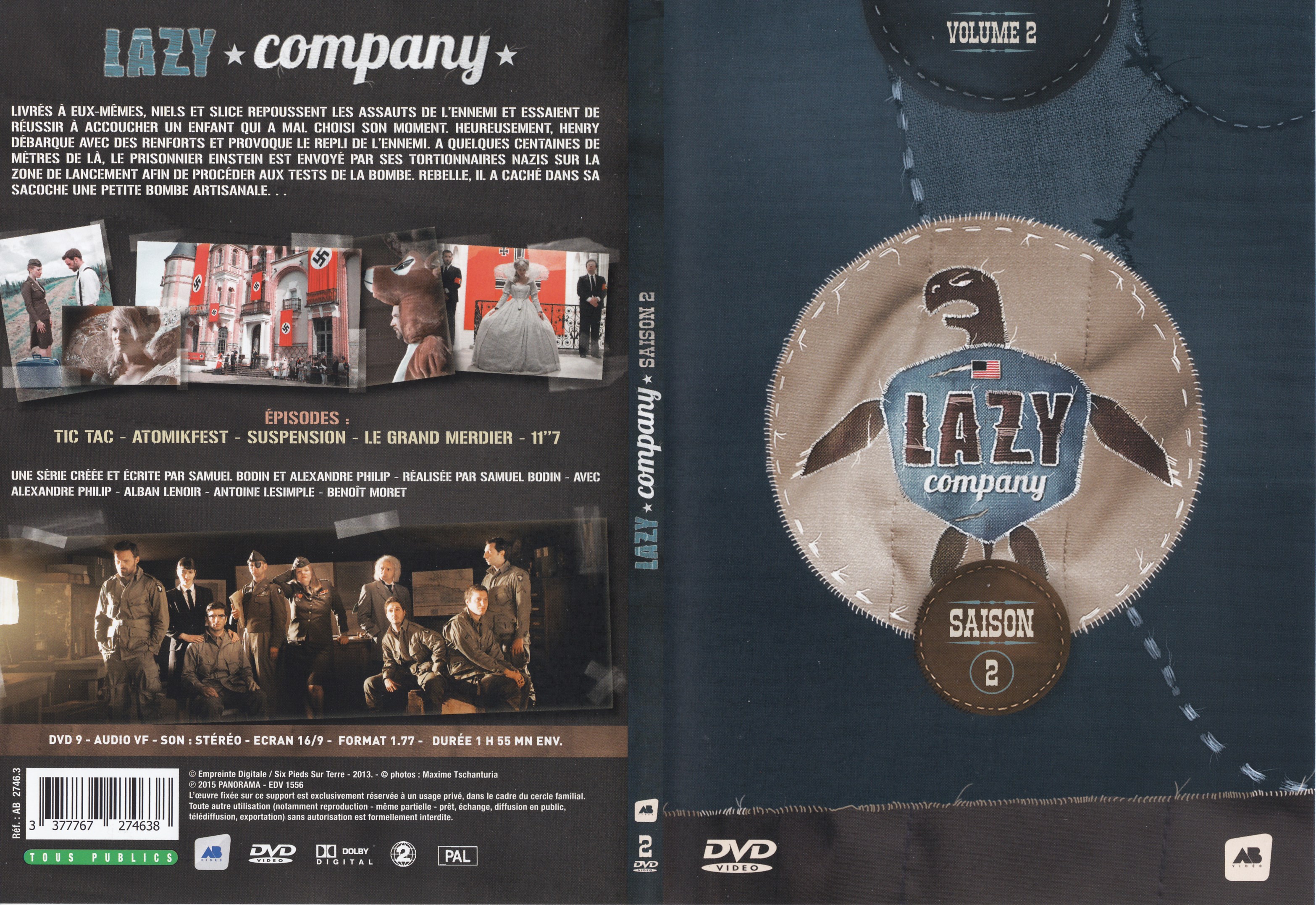 Jaquette DVD Lazy company Saison 2 vol 2