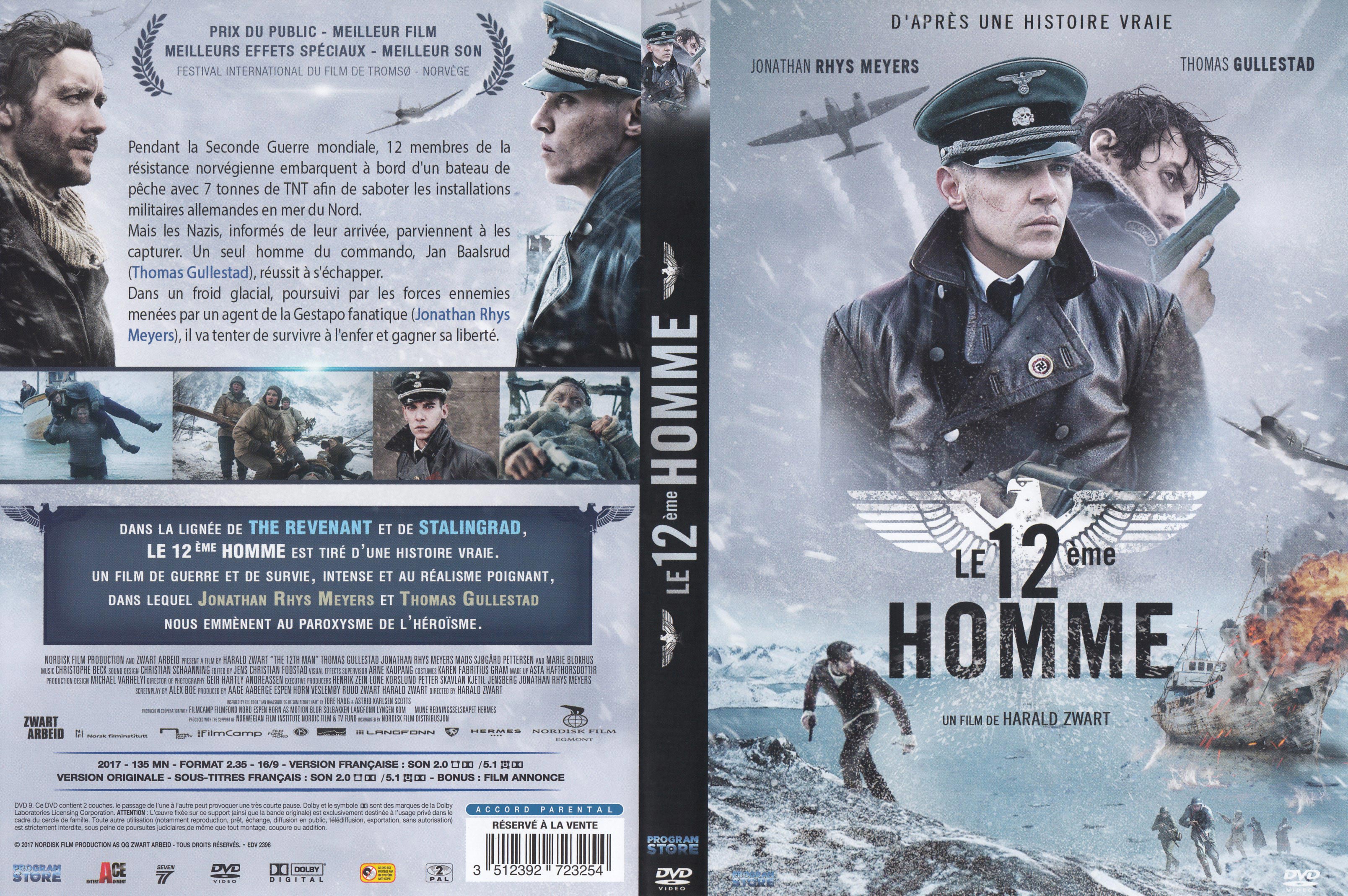 Jaquette DVD Le 12 me homme