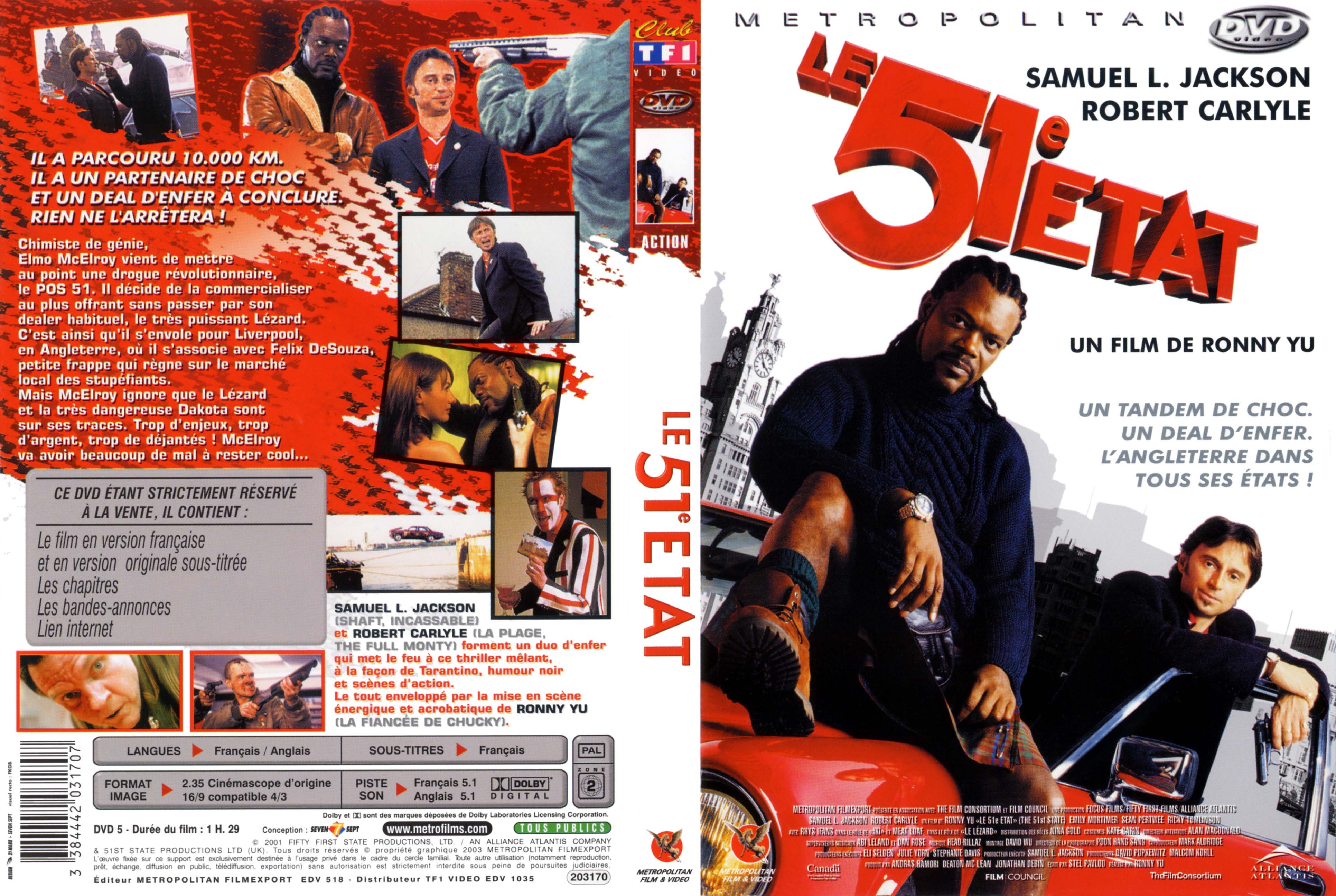 Jaquette DVD Le 51 me tat v2