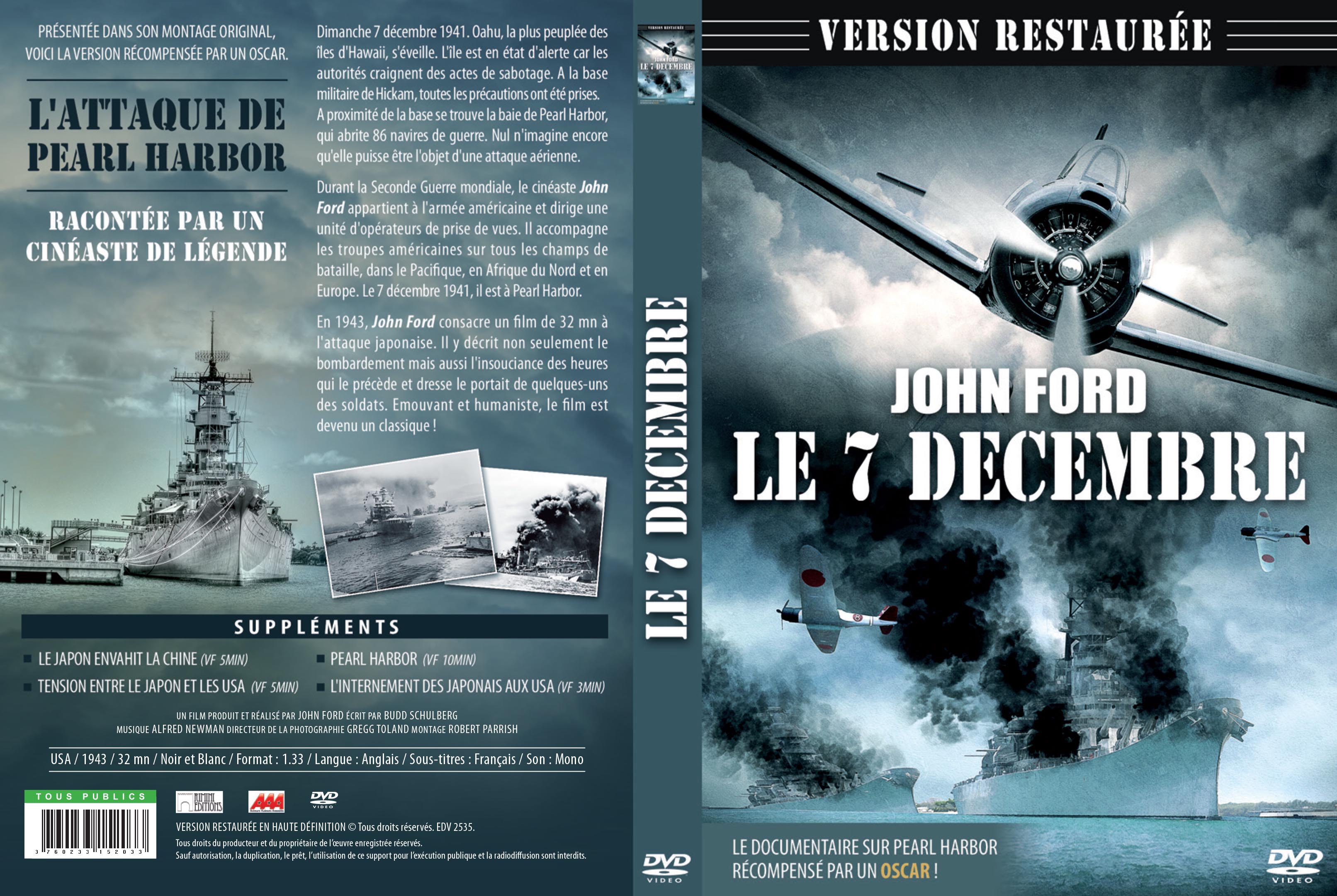 Jaquette DVD Le 7 decembre v2