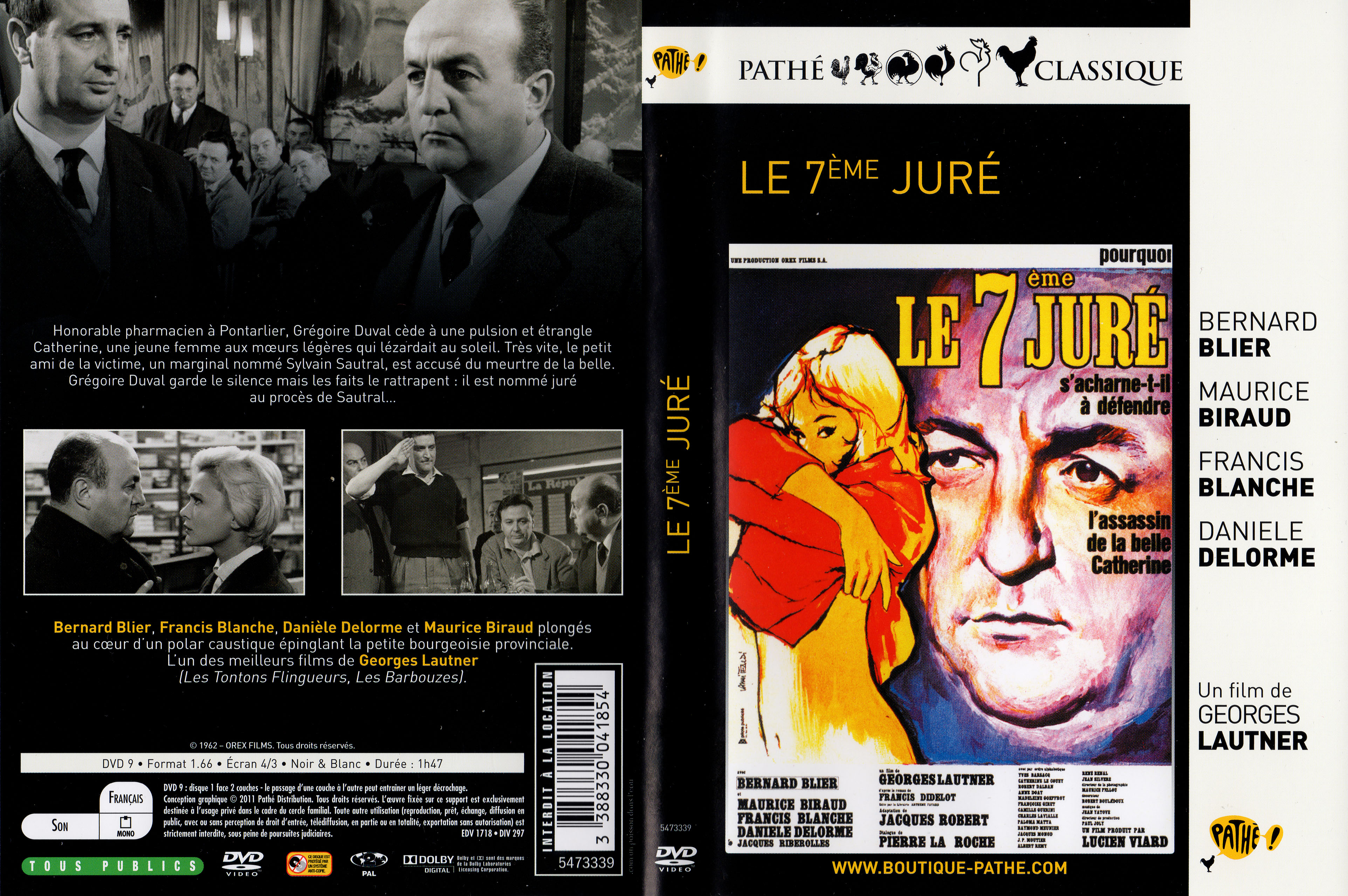 Jaquette DVD Le 7eme jur