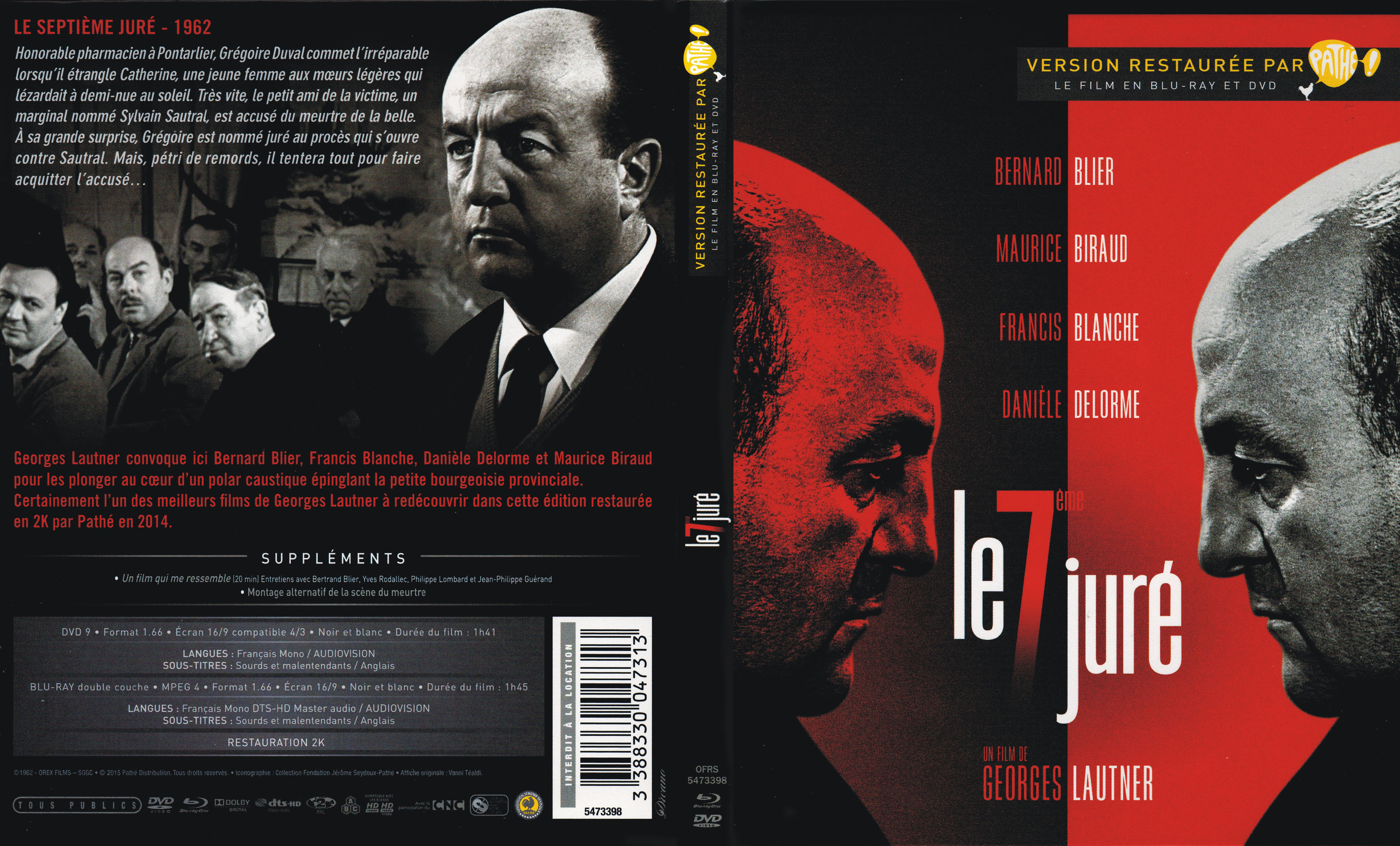 Jaquette DVD Le 7eme jur (BLU-RAY)