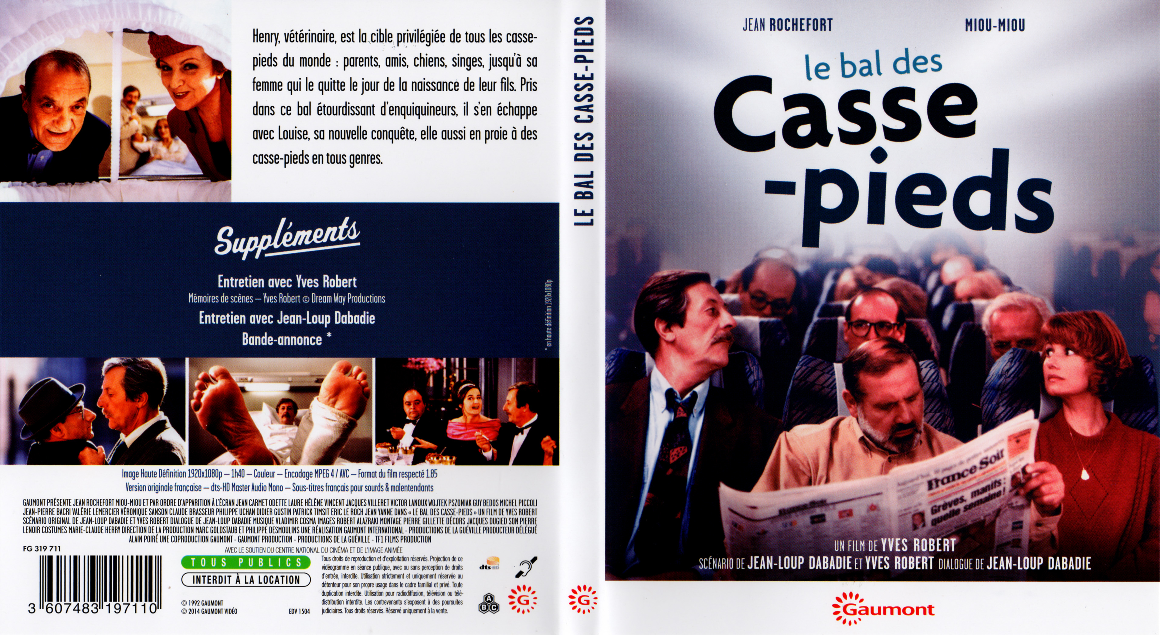 Jaquette DVD Le Bal des casse-pieds (BLU-RAY)