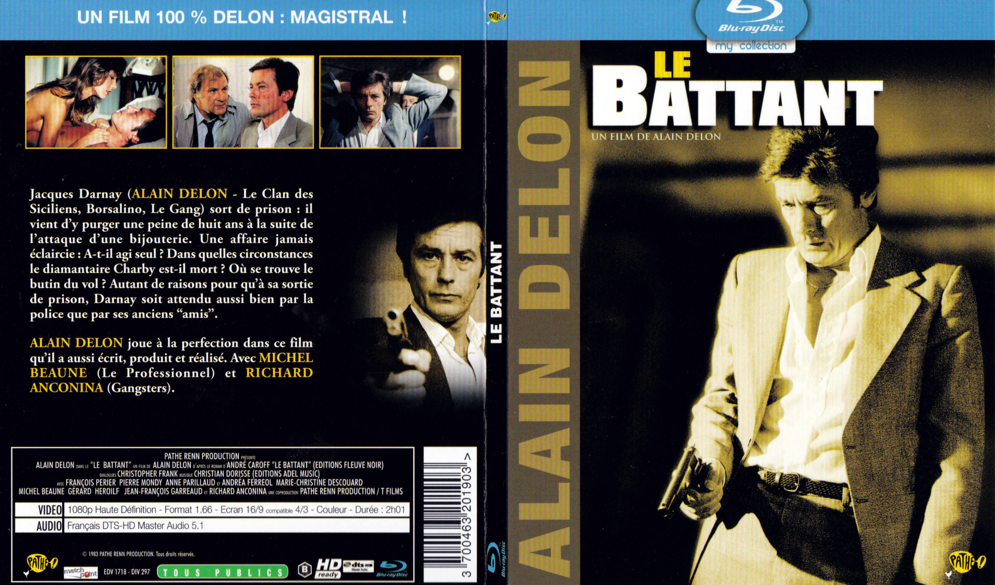 Jaquette DVD Le Battant (BLU-RAY)
