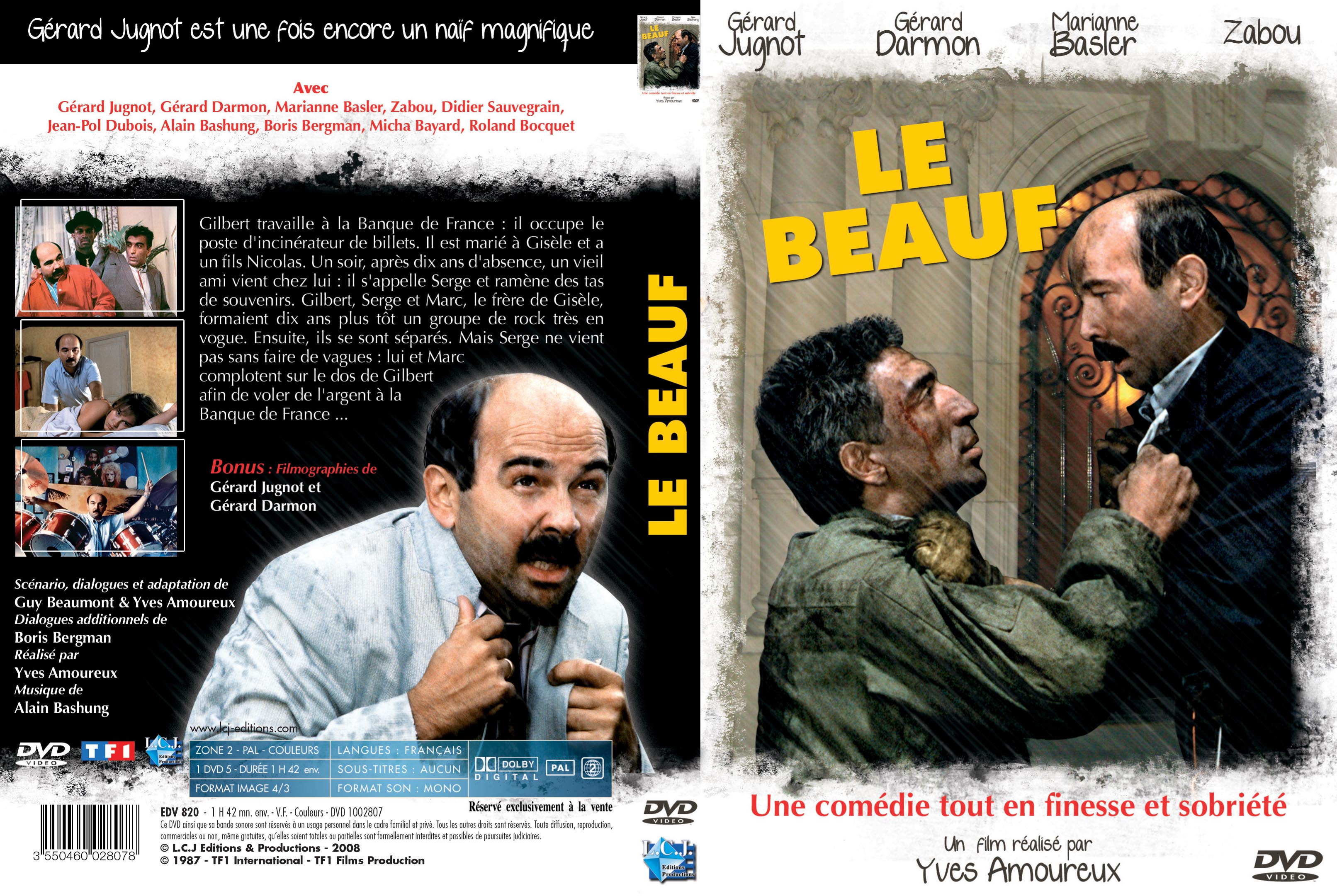 Jaquette DVD Le Beauf custom v2