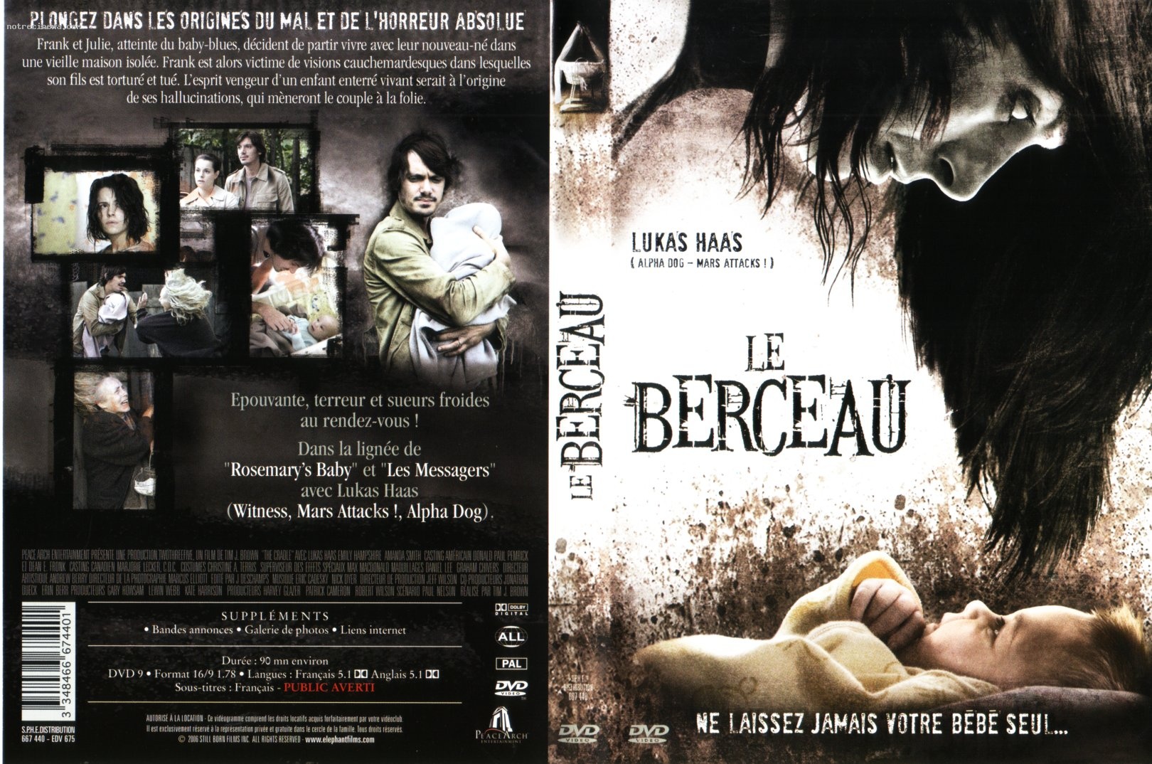 Jaquette DVD Le Berceau
