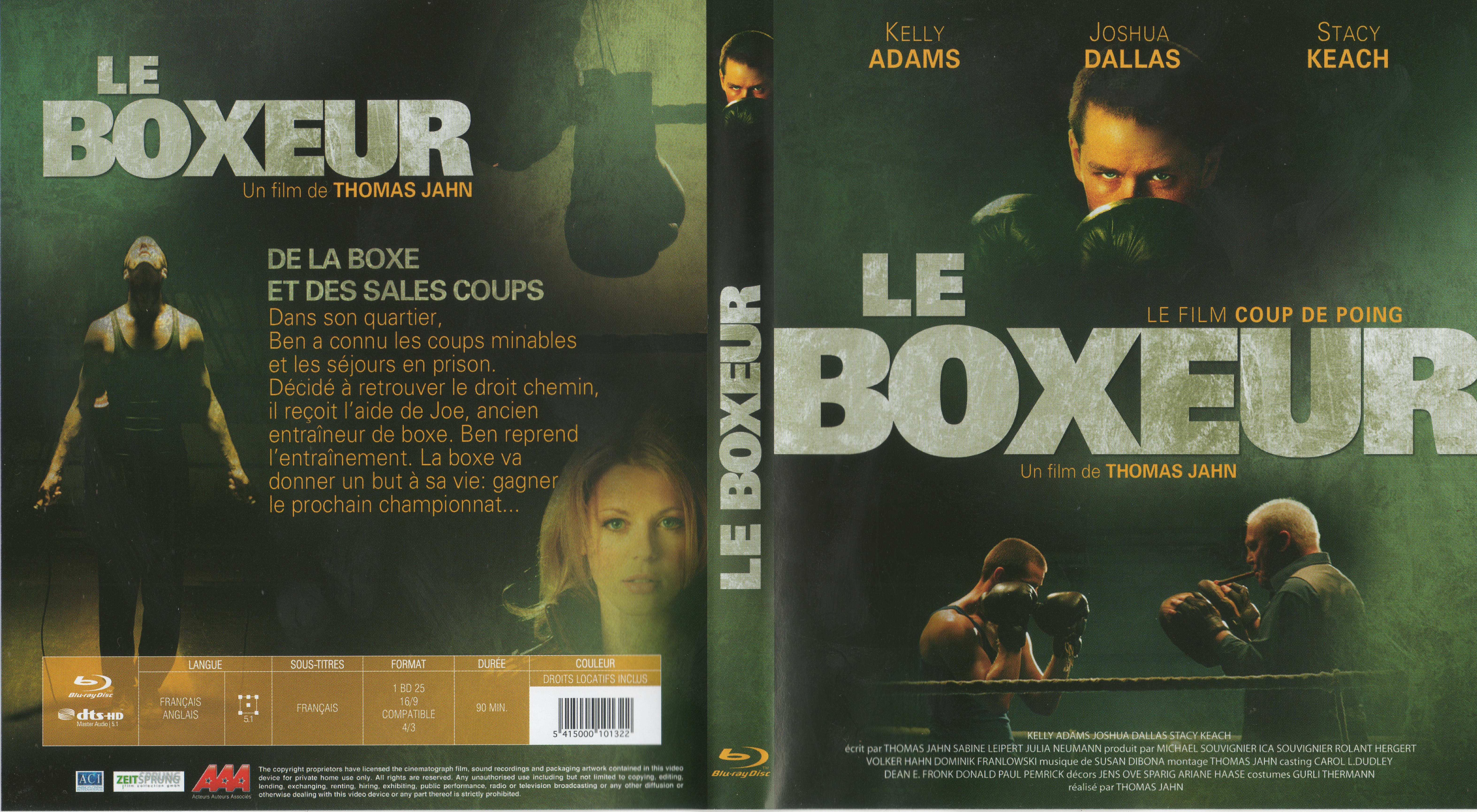 Jaquette DVD Le Boxeur (BLU-RAY)