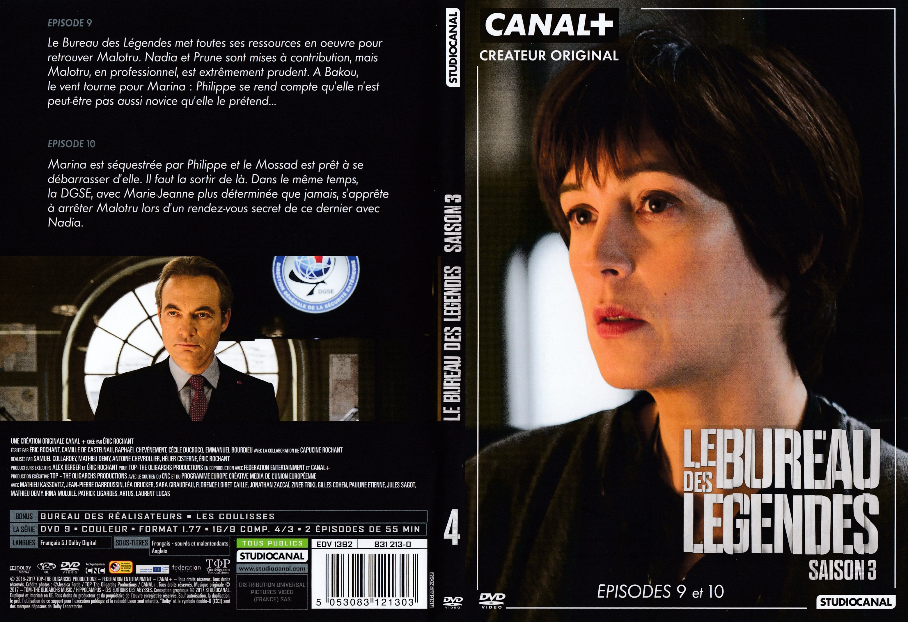 Jaquette DVD Le Bureau des Lgendes Saison 3 DVD 4