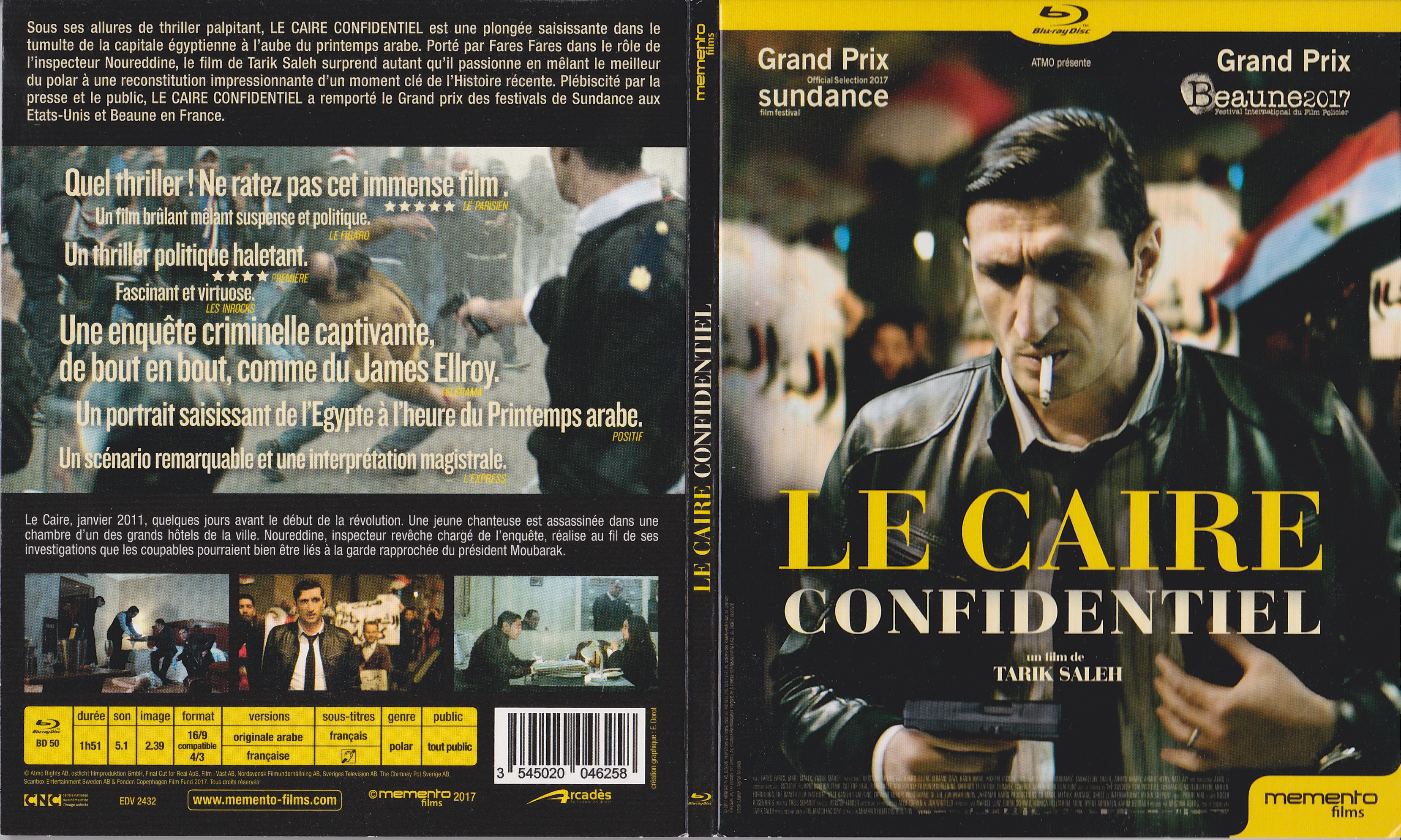 Jaquette DVD Le Caire Confidentiel