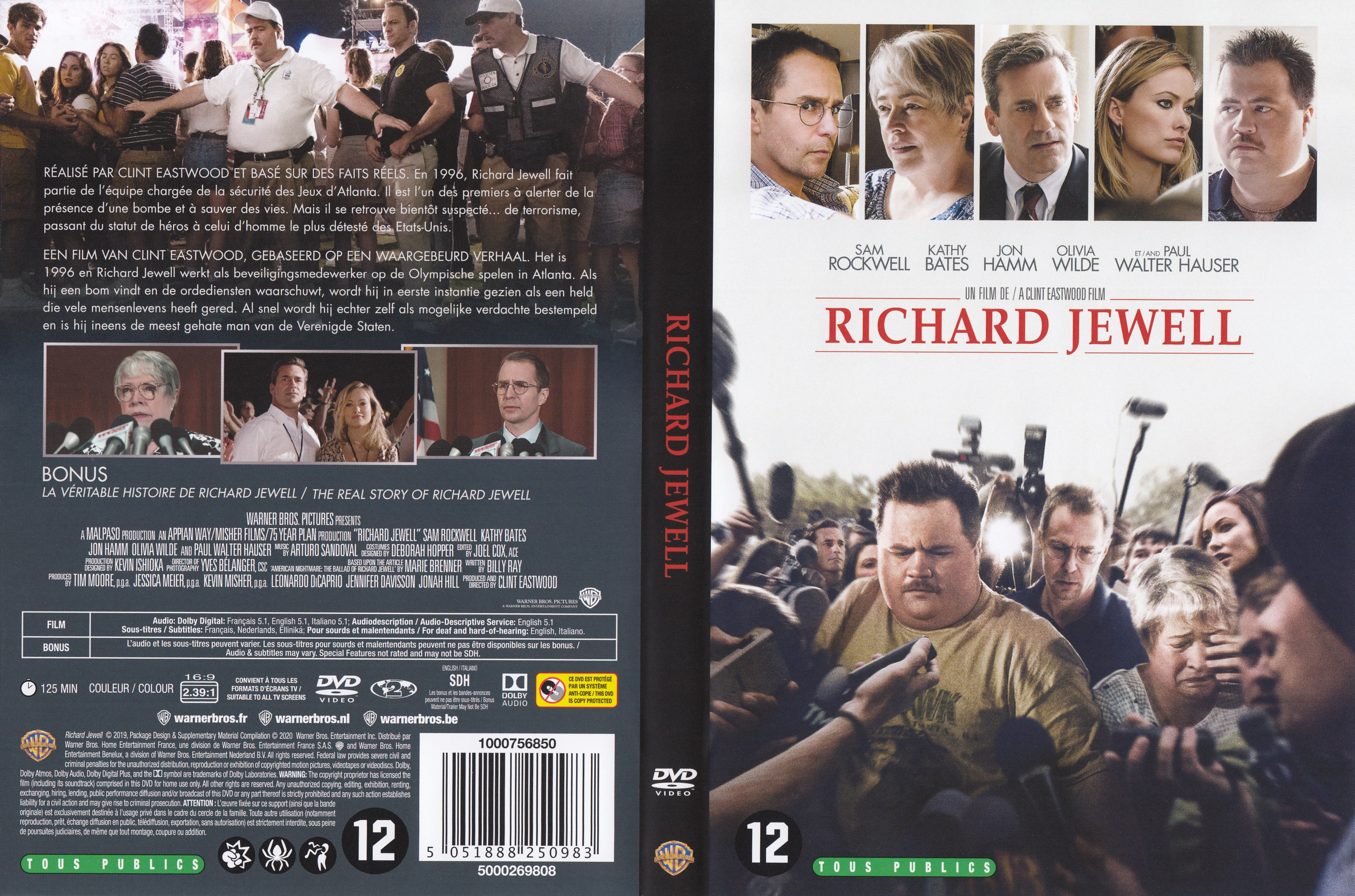Jaquette DVD Le Cas Richard Jewell